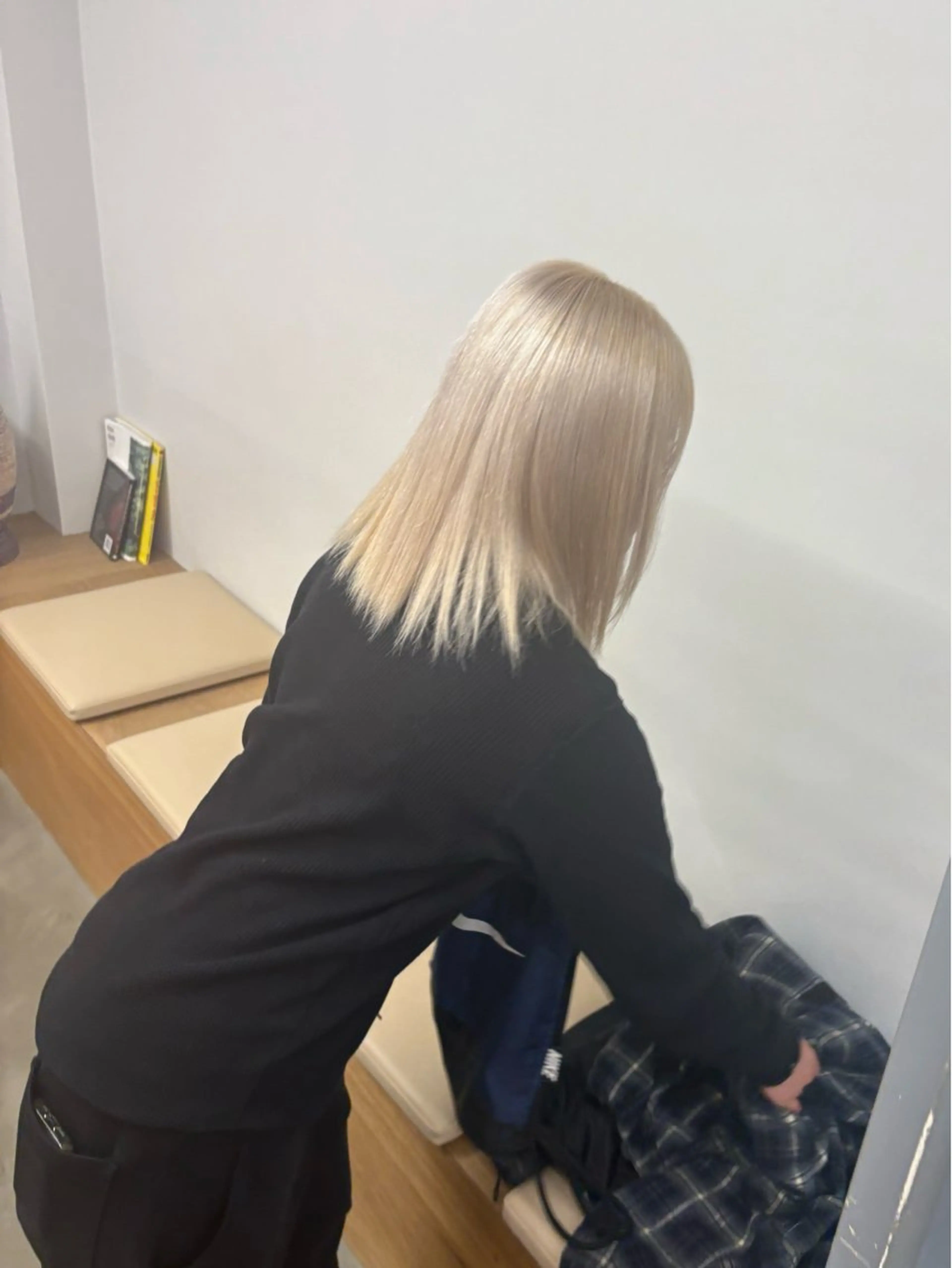 double color + treatmentの写真