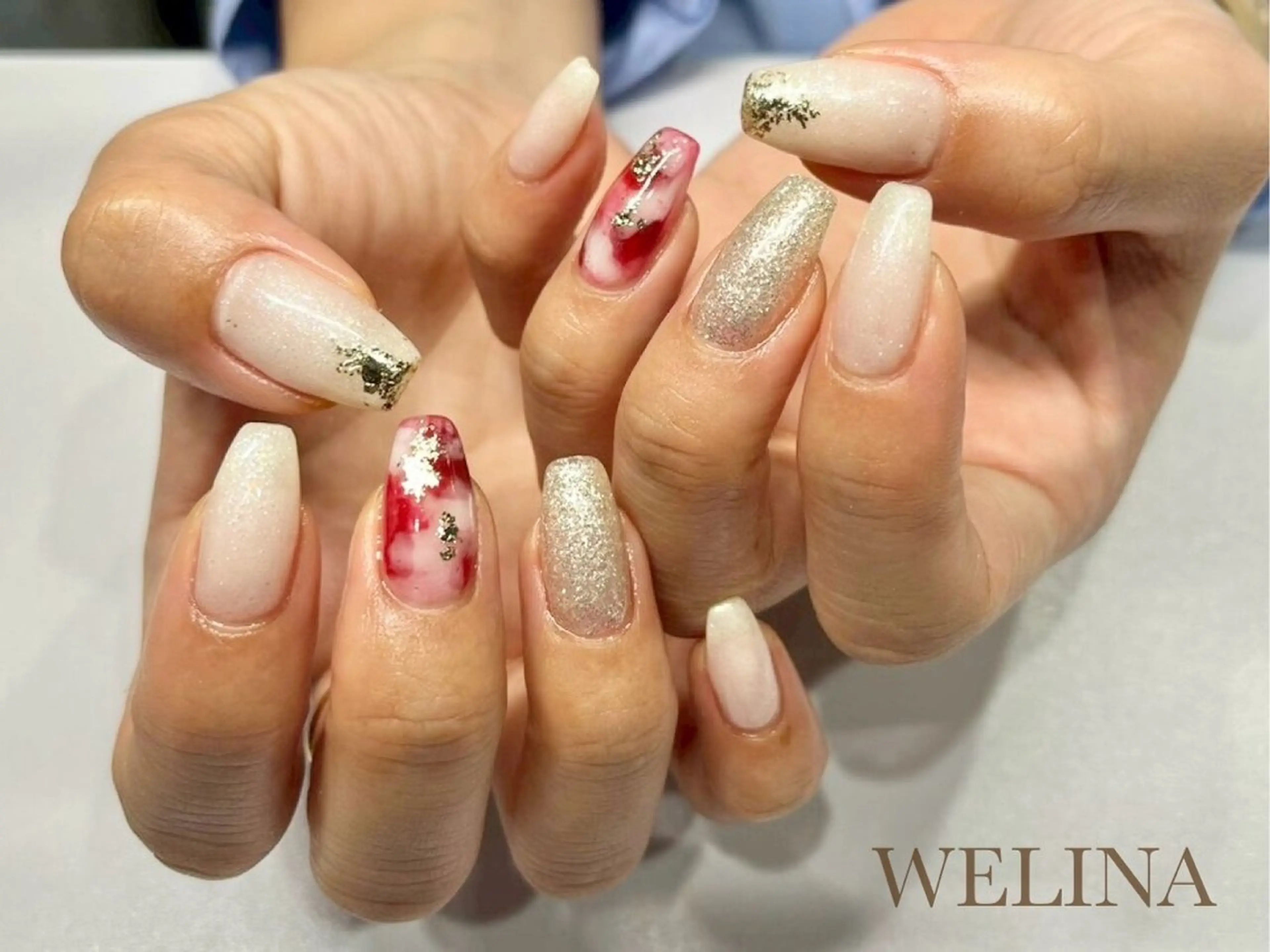 ネイル ハンドネイル WELINA Fujisawaのネイルデザイン