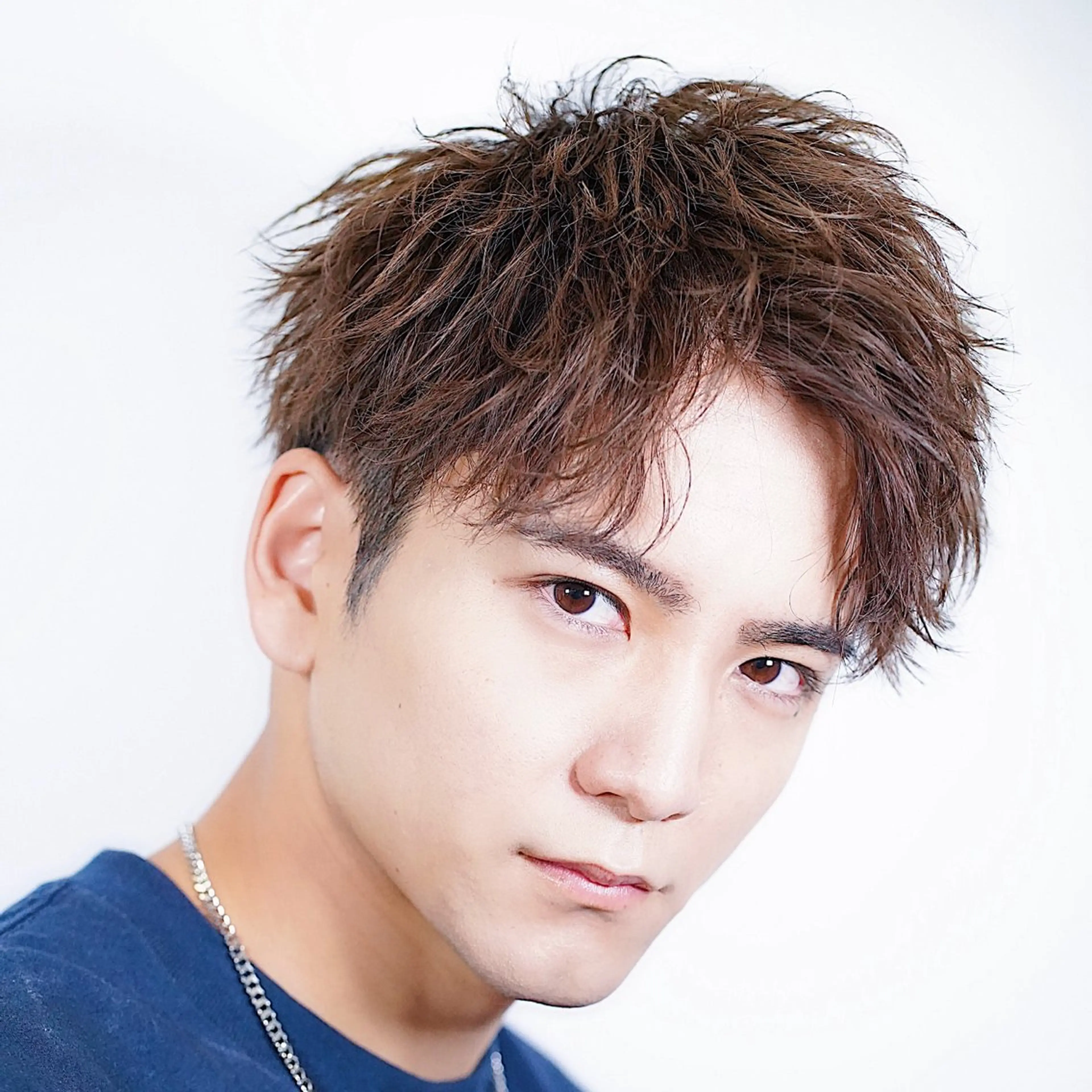 パーマ メンズ アップバング 🫧髪質改善特化/ 縮毛矯正/🫧鈴木透のヘアスタイル