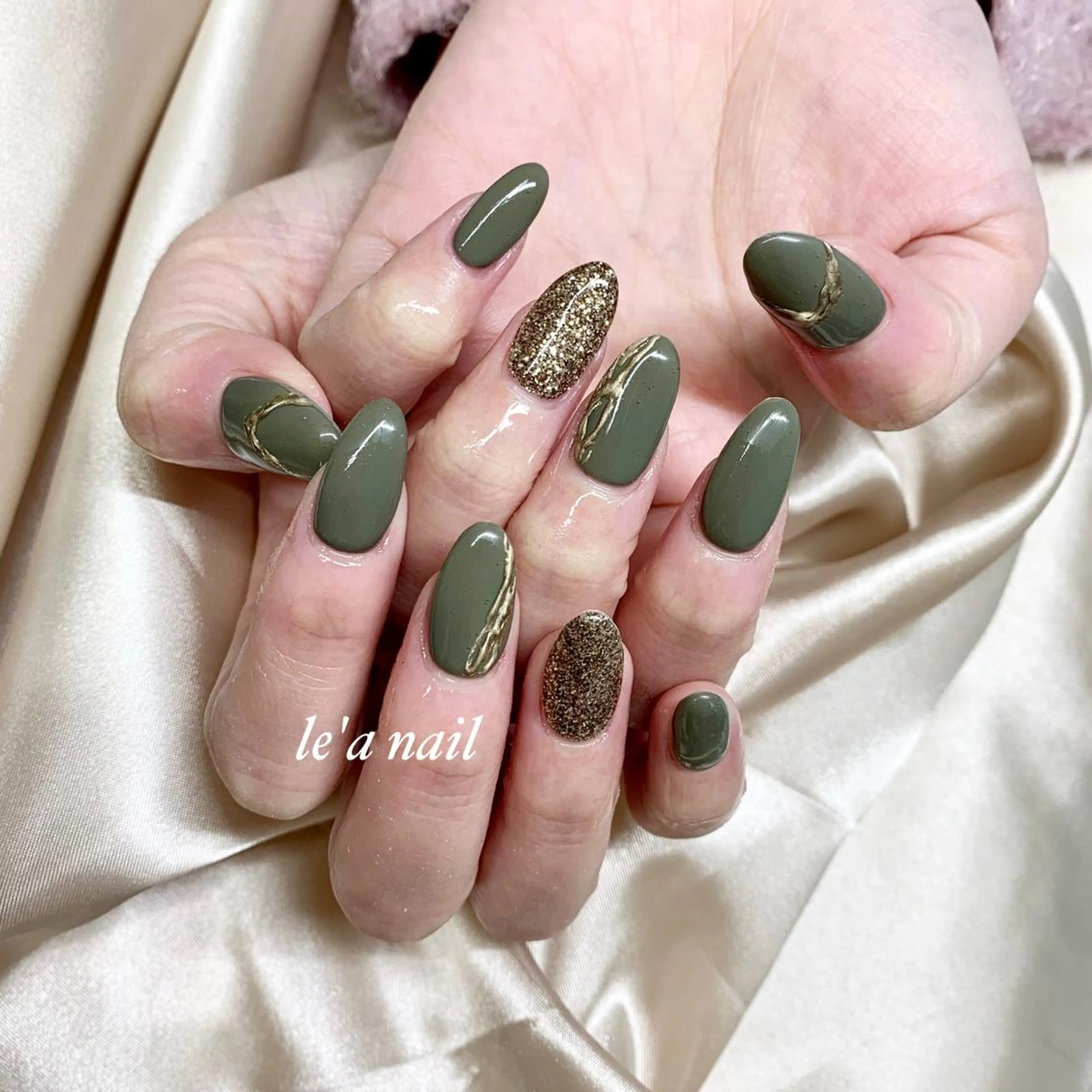 ロング ネイル アートネイル シンプルネイル pu muのネイルデザイン