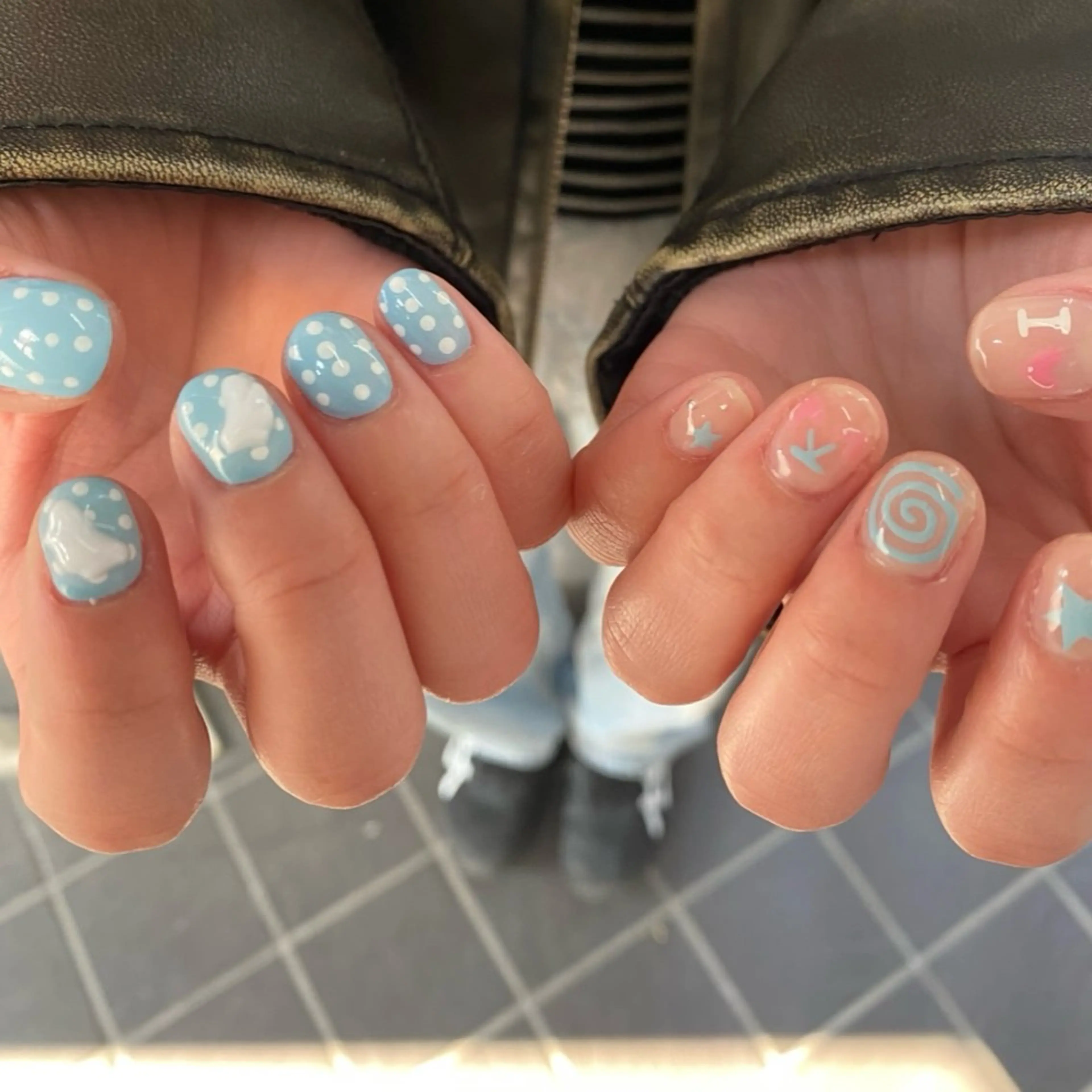 ネイル ゆびノさき茨木店 ニュアンス/アートのネイルデザイン