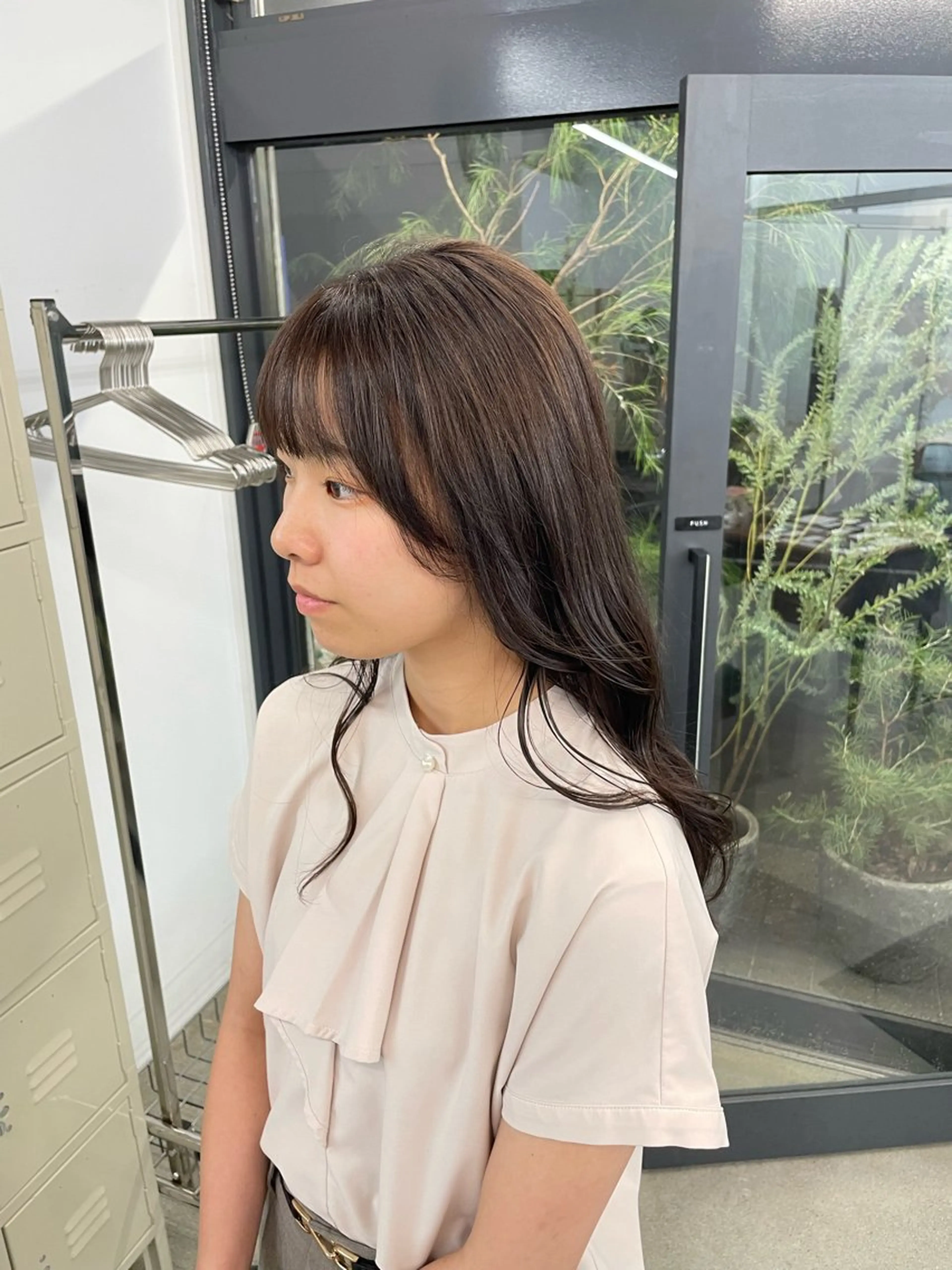 ロング カラー ブラウンカラー 透明感カラー 【お洒落パーマ】 Elme　肥塚康汰郎のヘアスタイル