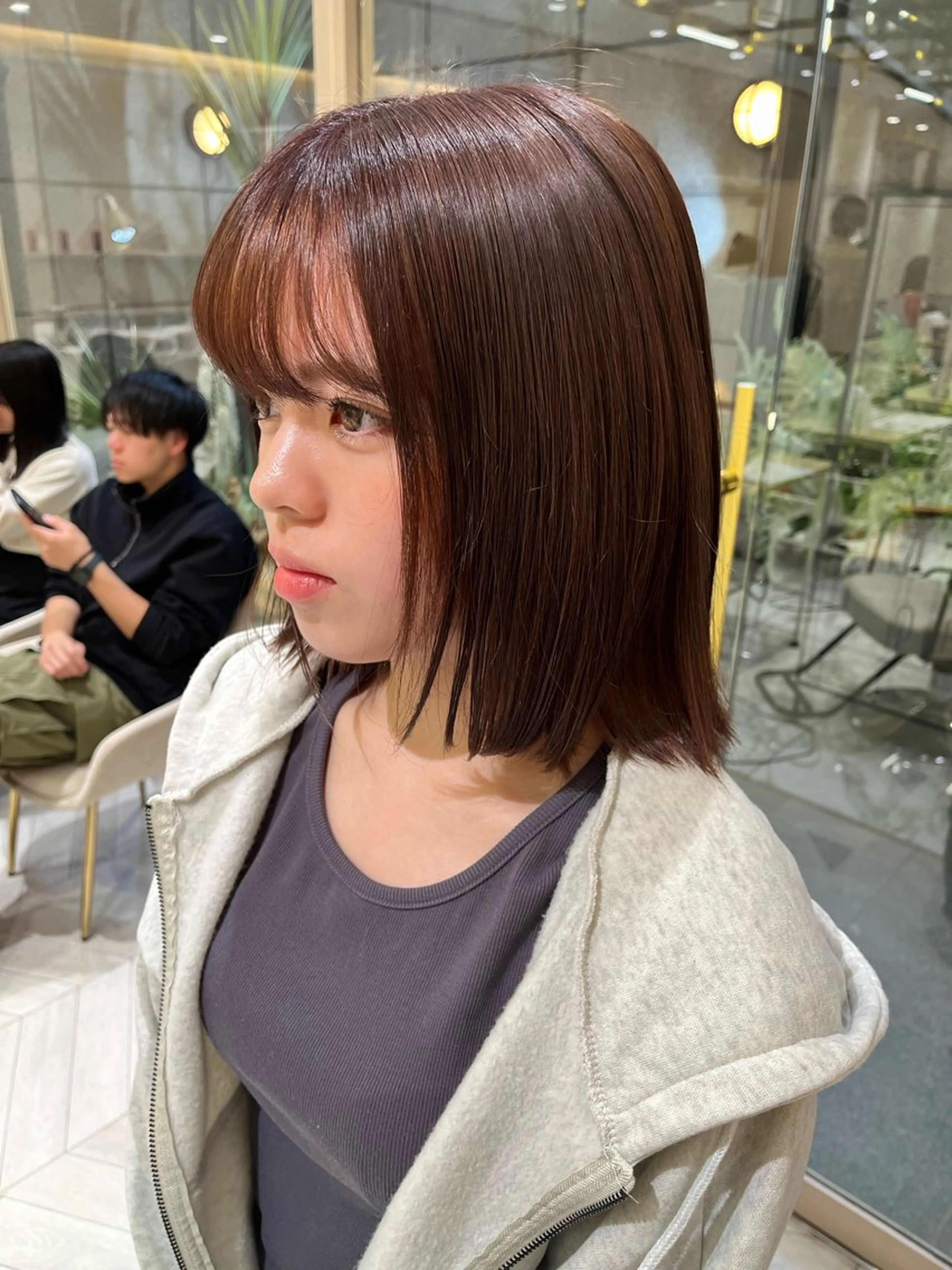 ショート カラー ヘアカラー 🥇メンズパーマ /縮毛矯正/木村神心のヘアスタイル