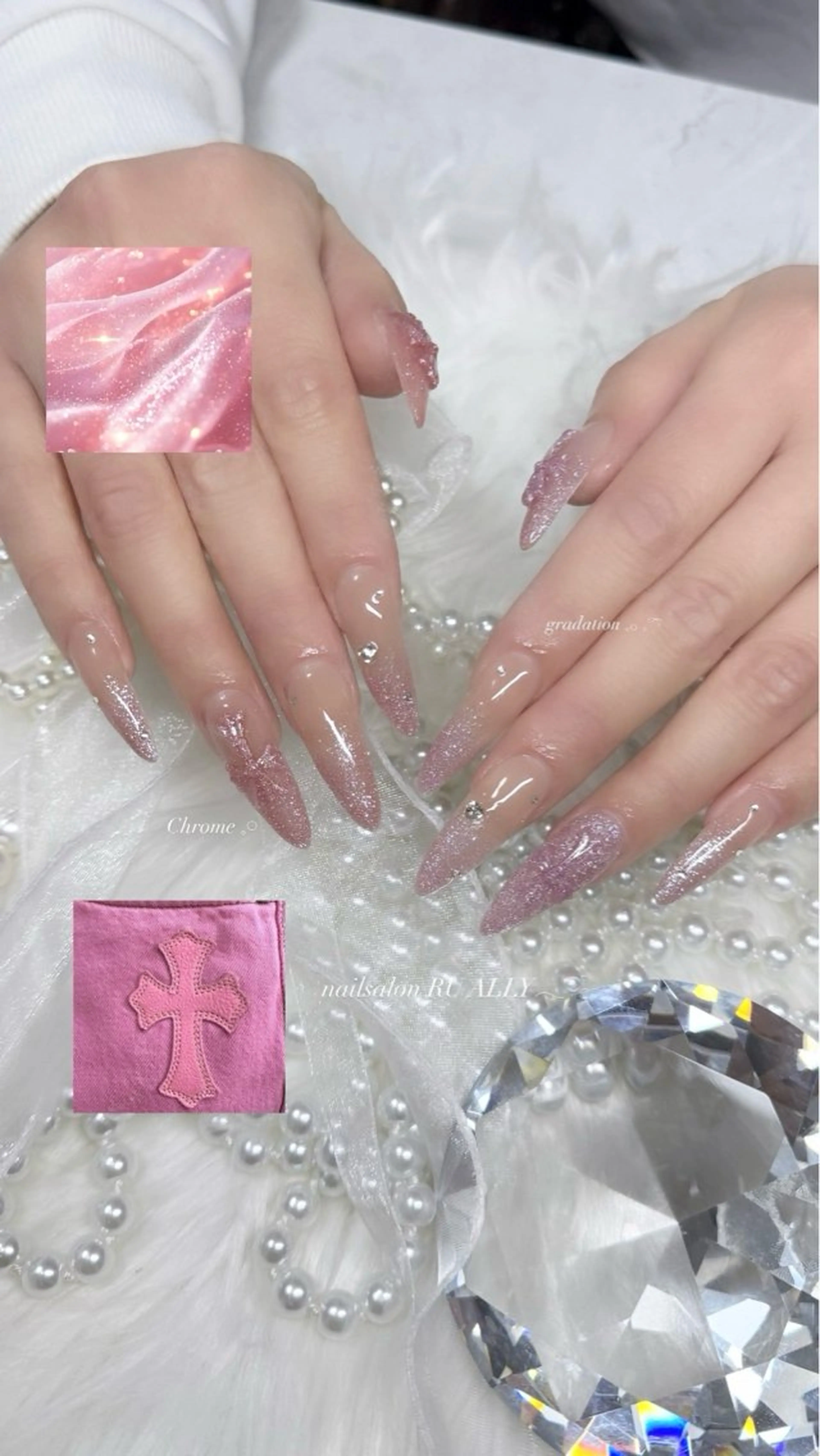 ネイル nailsalon RUALLY所属・🎀RU ALLY オーナー　YUU💎のネイルデザイン
