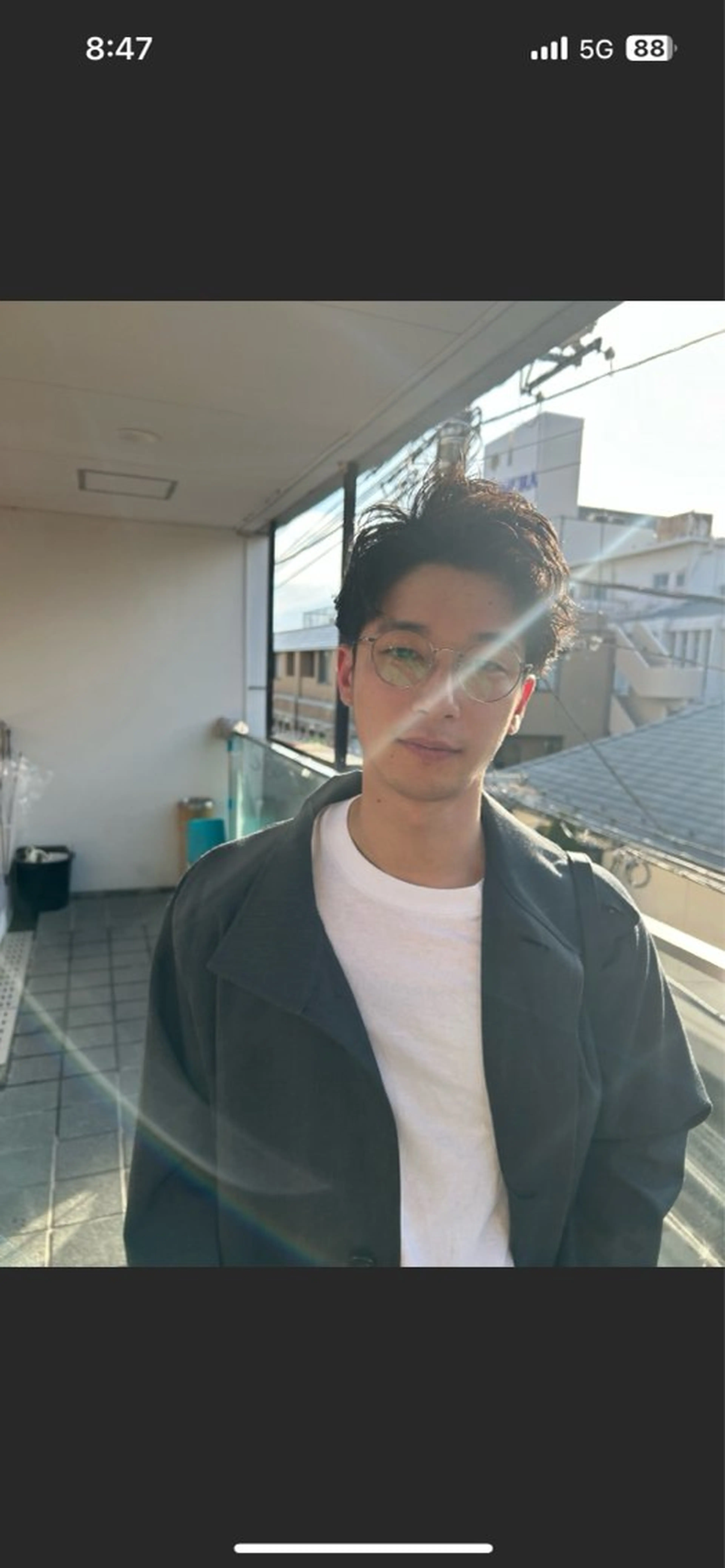 メンズ メンズパーマ スパイキーショート メンズツイストパーマ 波巻きパーマ ツイストパーマ ツイスパ/波巻き対応 メンズ特化　石川愛理のヘアスタイル