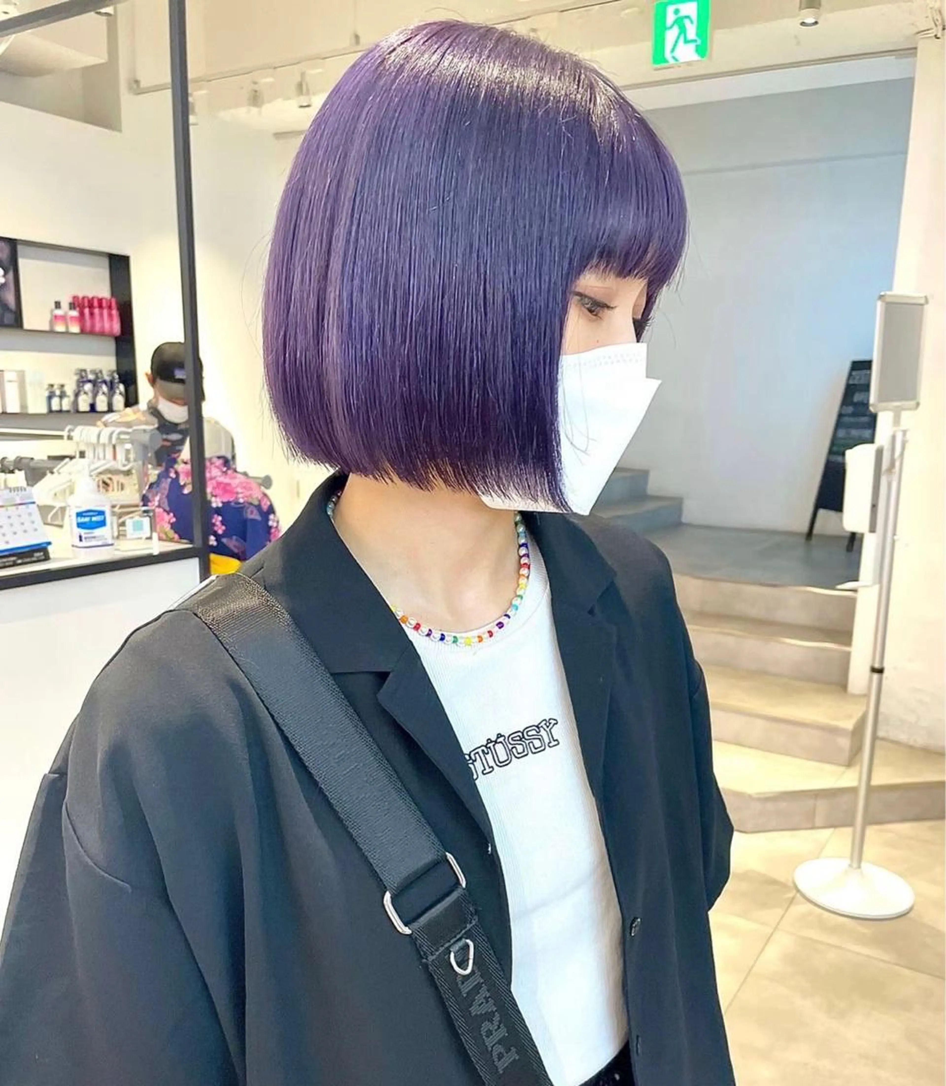【ボブカット👩🏼】切りっぱなしのイマドキボブです❣️イメージチェンジしてみませんか!?の写真
