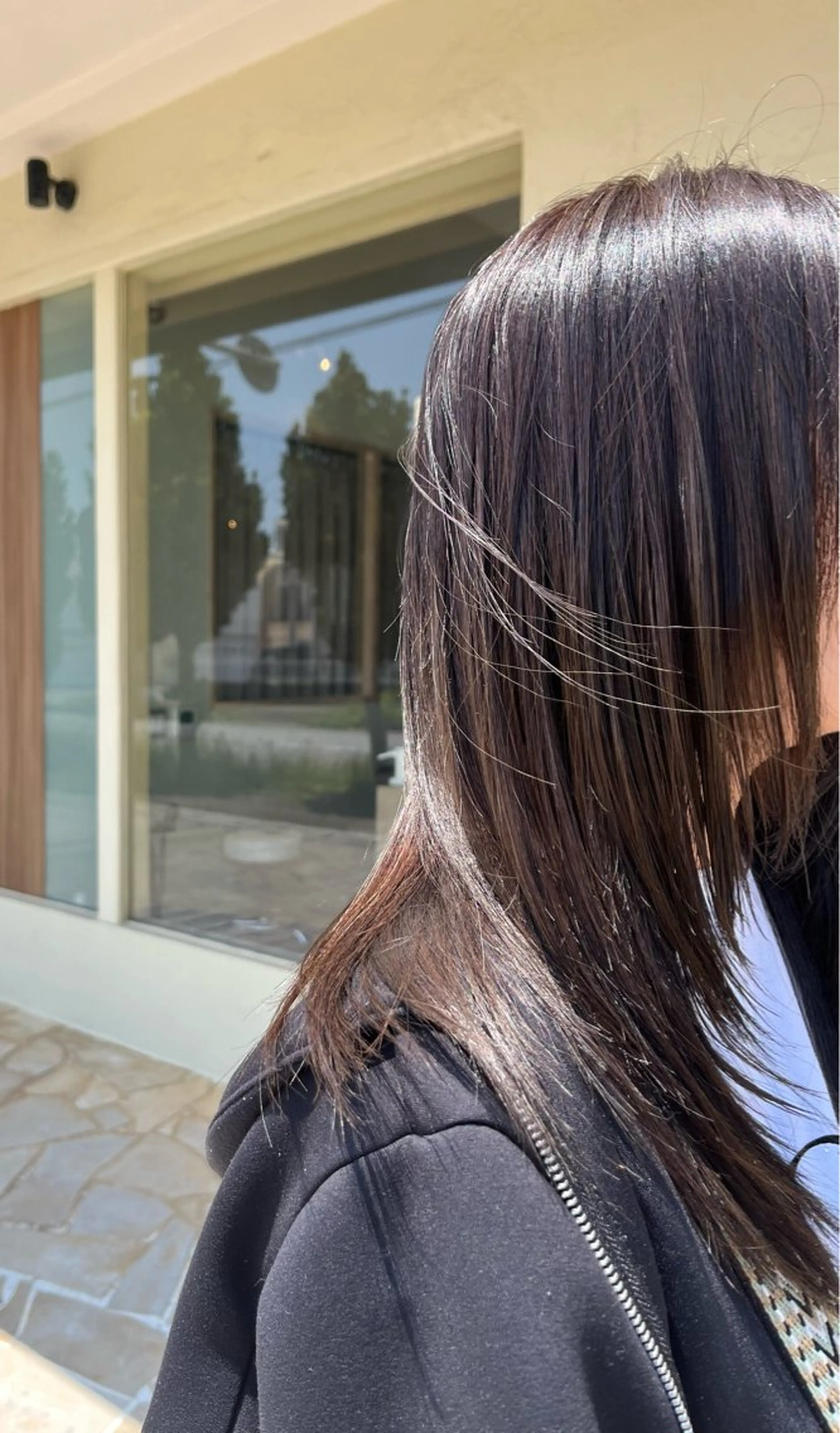 セミロング カラー カット ヘアカラー カットモデル募集✂︎ 森田ひかり🌼のヘアスタイル