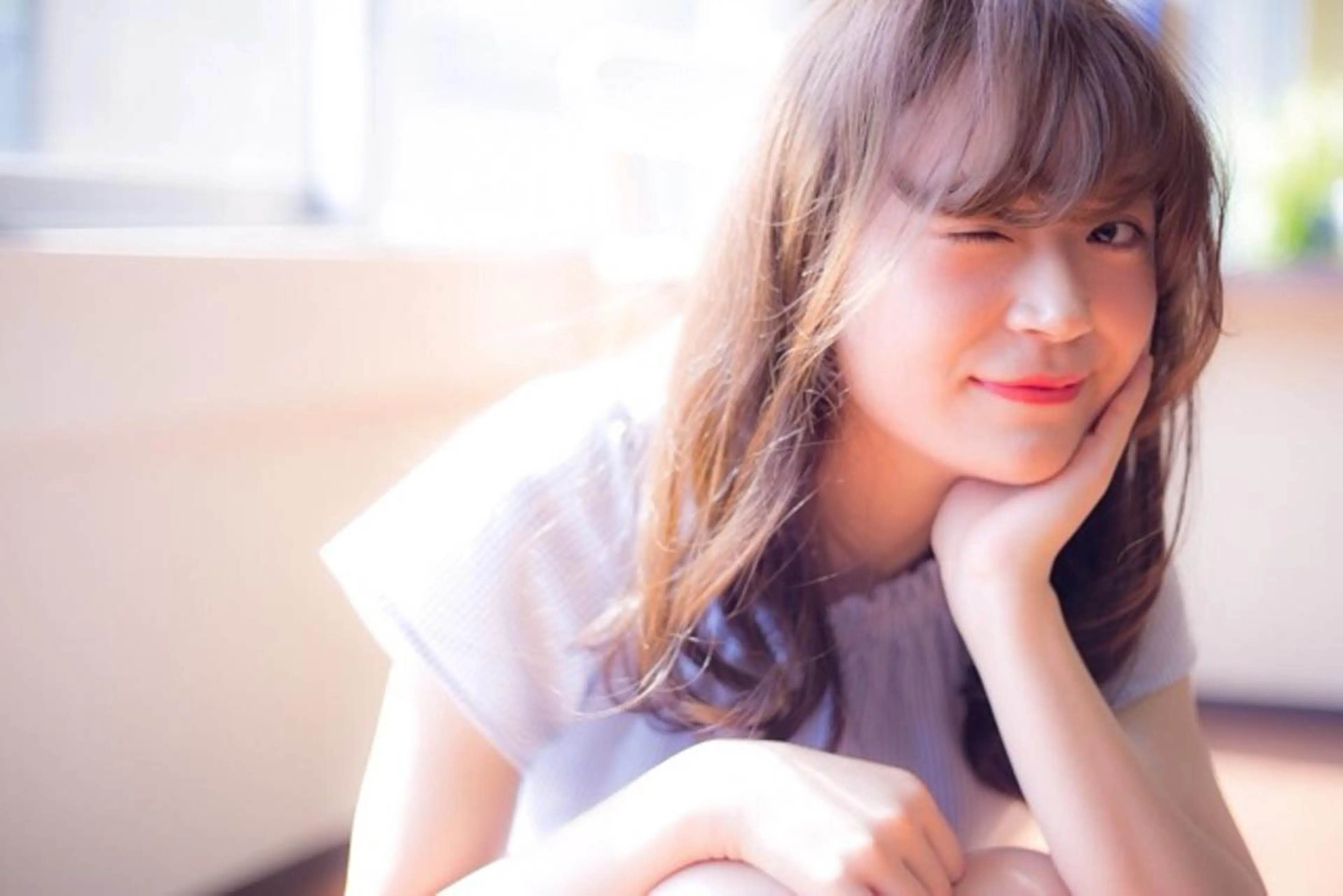 セミロング 薬剤付きシェアサロン 店長タチバナのヘアスタイル