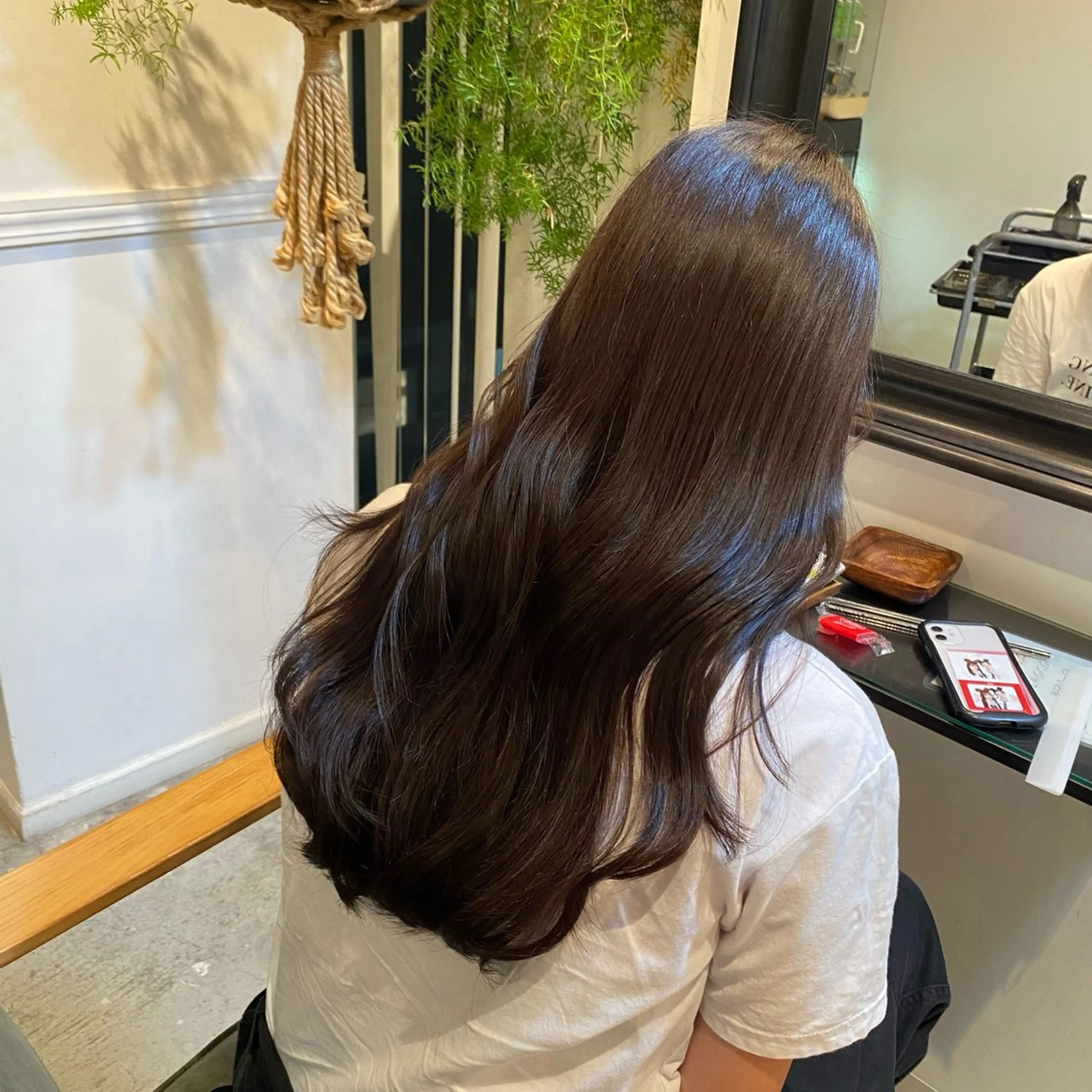 ロング 【髪質改善】カラー 韓国ヘア🎀RISAのヘアスタイル