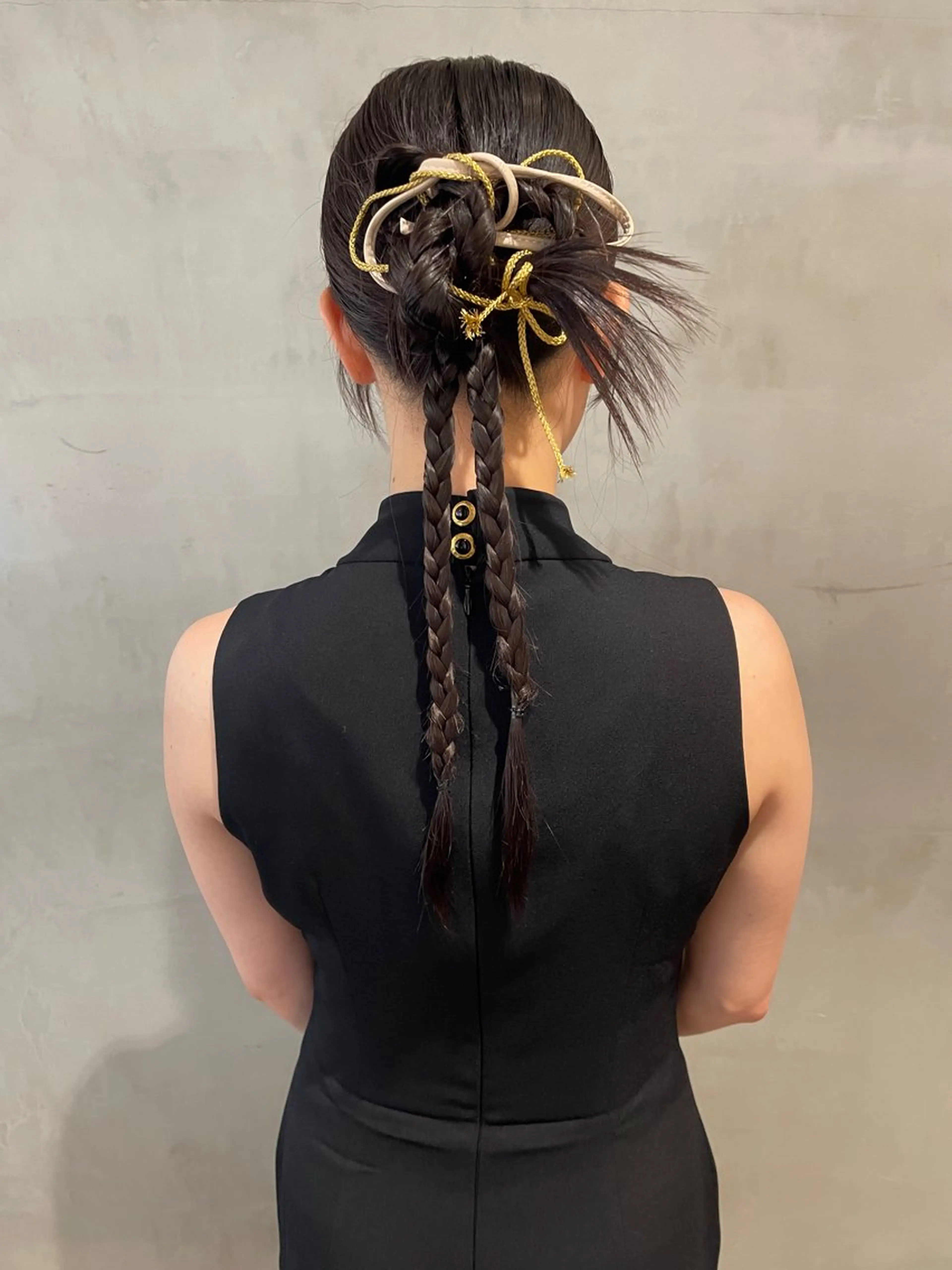 ロング ヘアアレンジ 🎀海外ヘア/表参道 Satone🎀のヘアスタイル