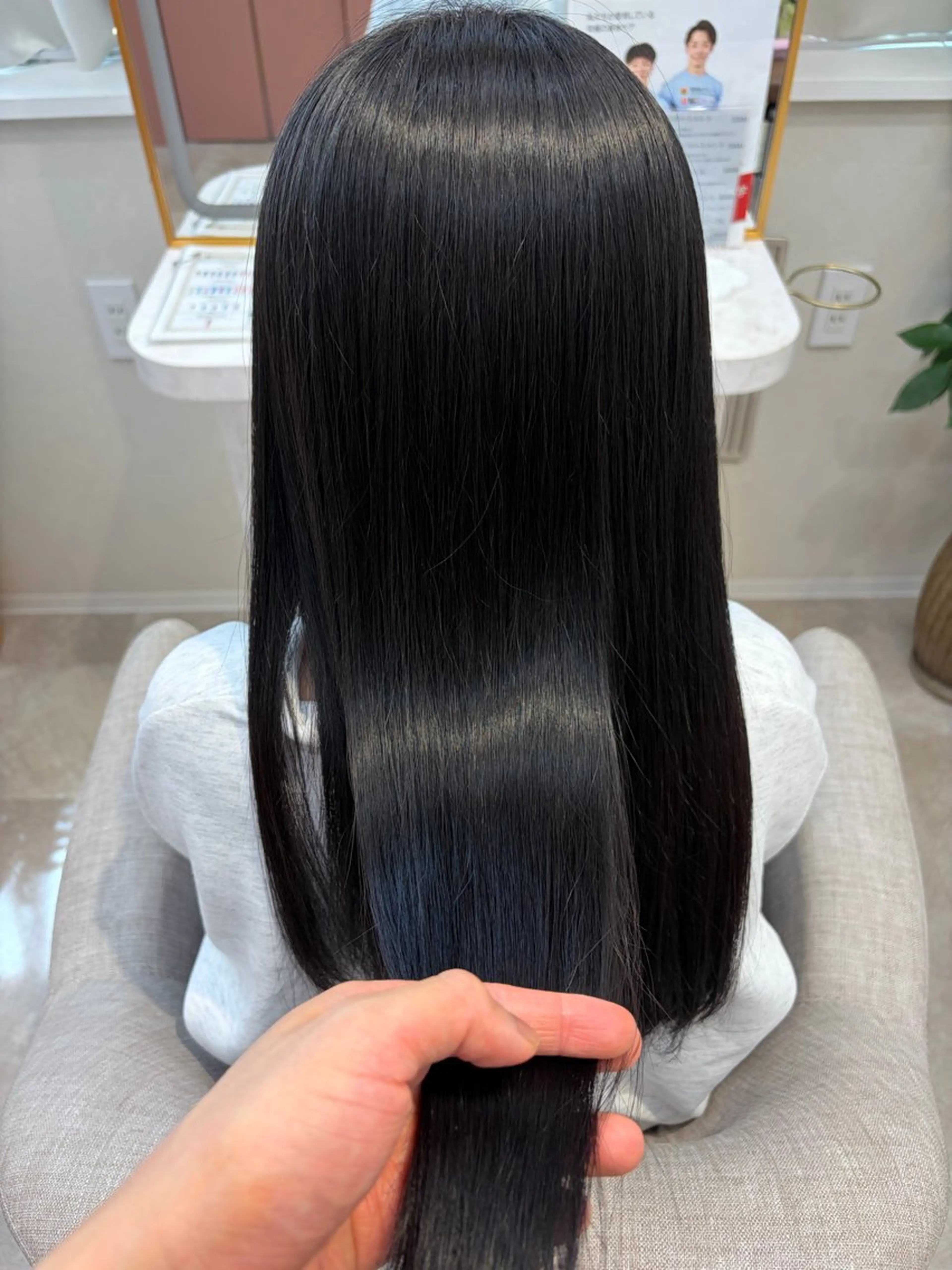 ロング ショート・ボブ 中村俊哉のヘアスタイル