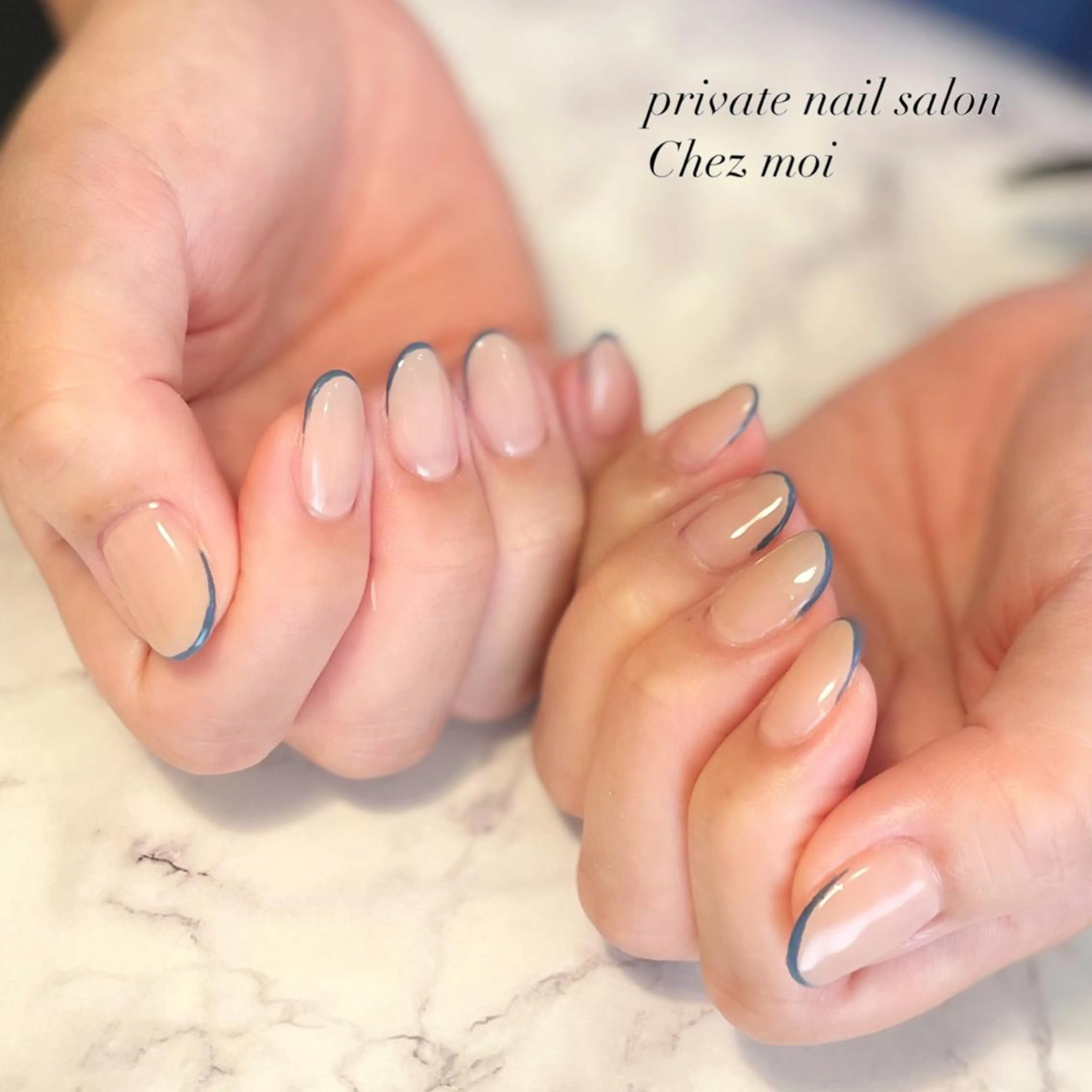 ネイル フレンチネイル KOMINE TOMOKOのネイルデザイン