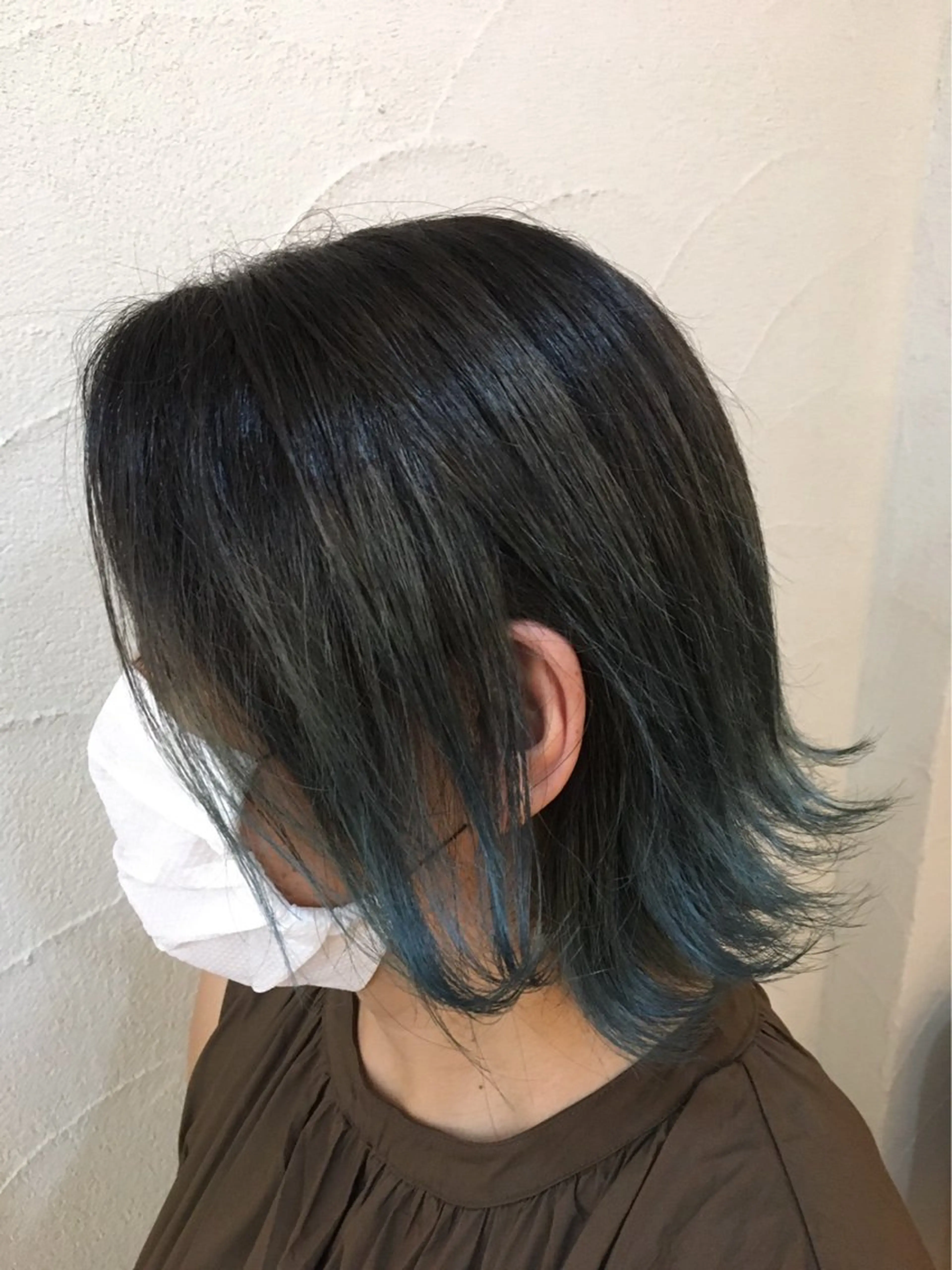 ミディアム カラー カット ヘアカラー トリートメント ✂︎中山竜哉✂︎ 川崎スタイリストのヘアスタイル