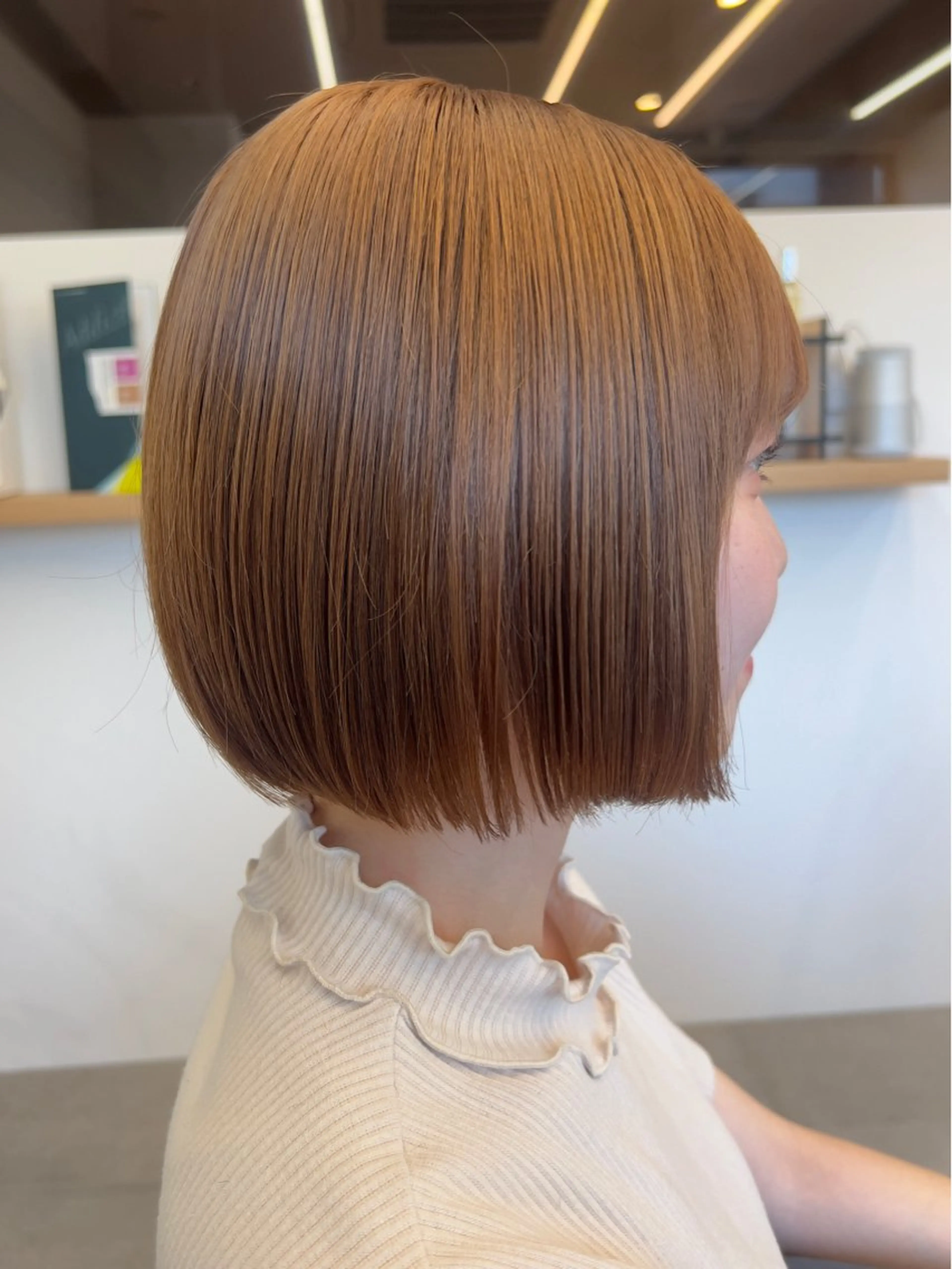 ショート カラー カット ヘアカラー Ore🫧タナカマヤ /柔らかい質感カラーのヘアスタイル