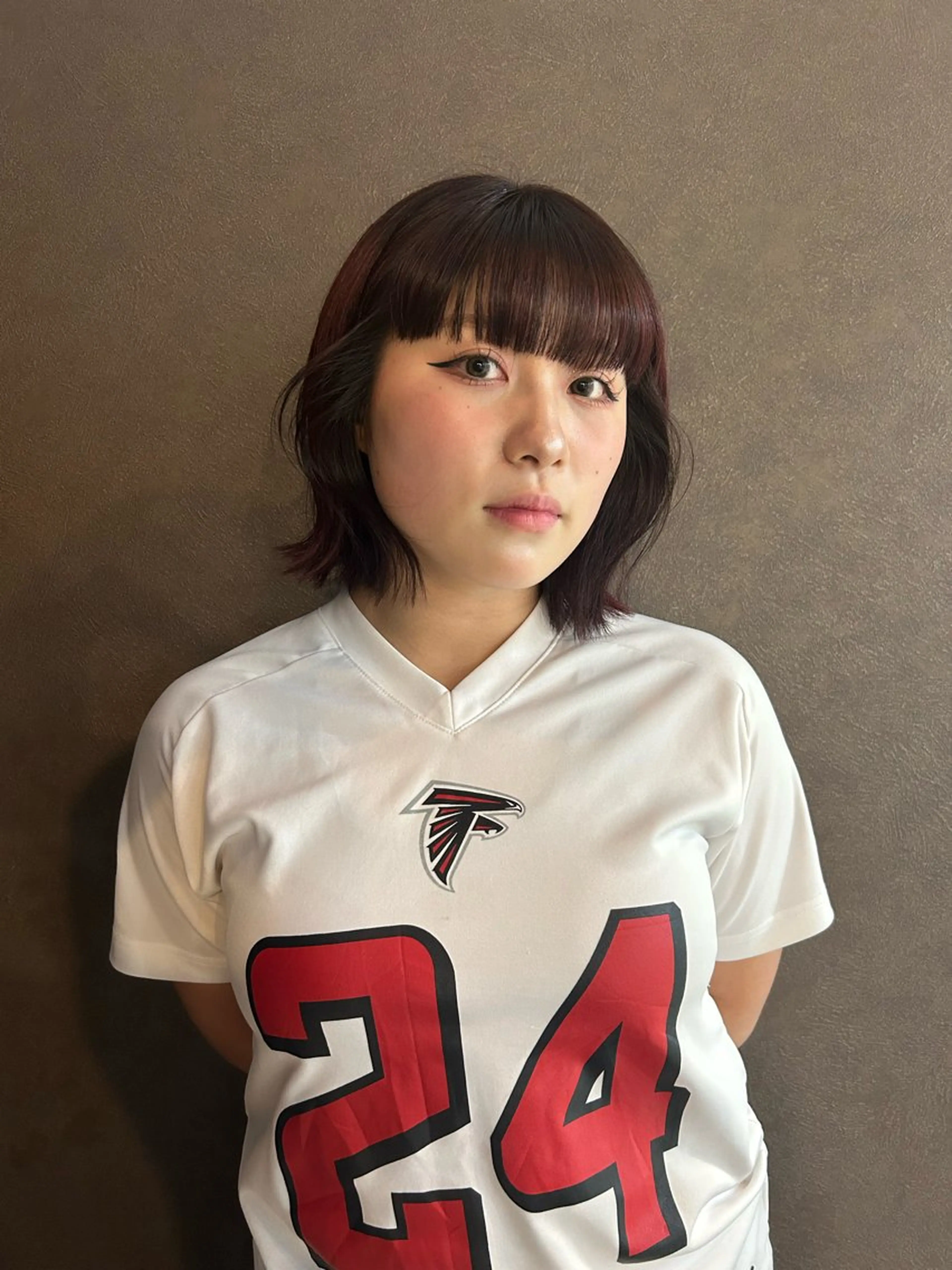 ショート カラー ヘアアレンジ ☕️結【suii.】 ボブ/ヘアセット☕️のヘアスタイル