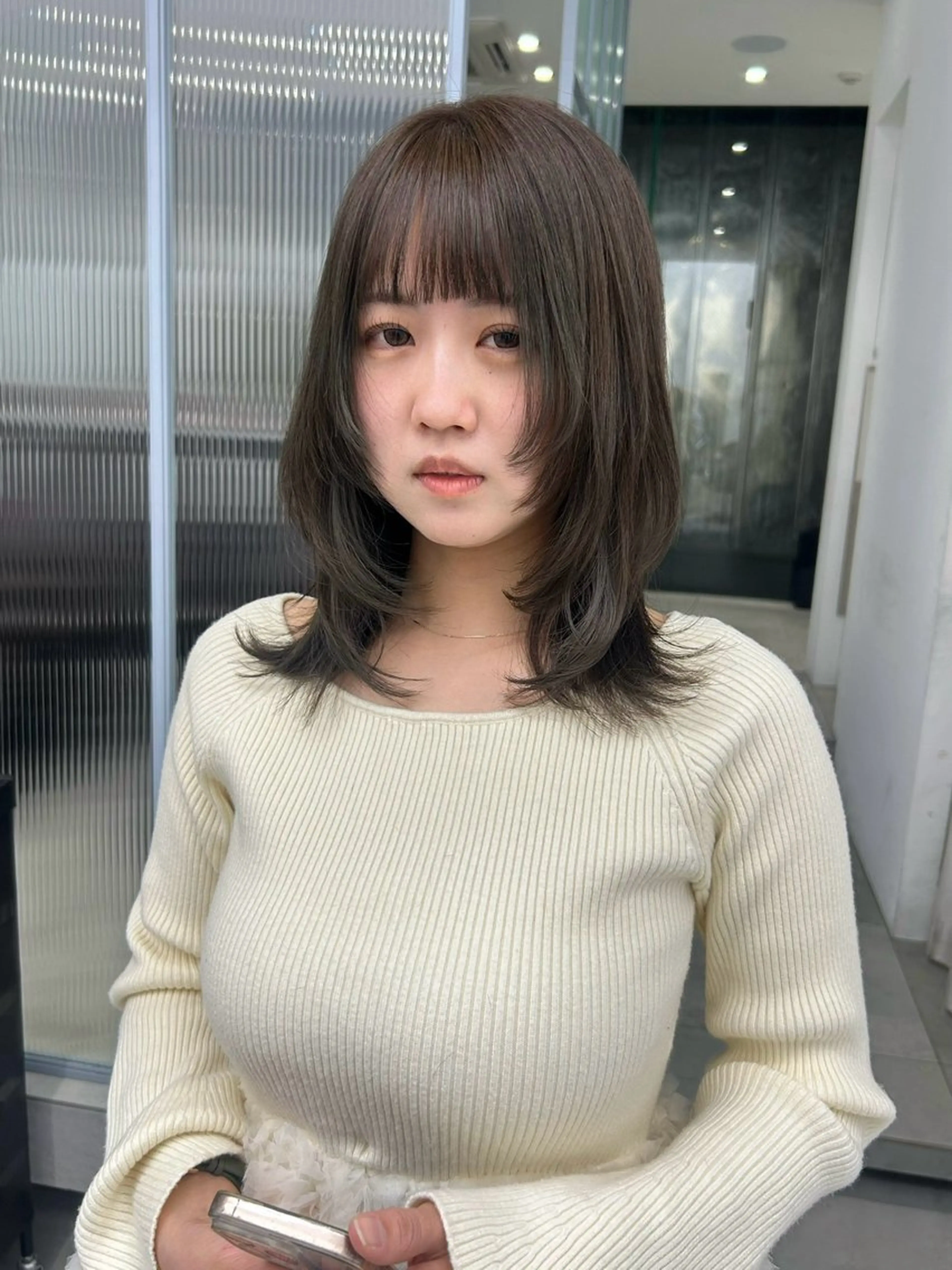 髪質改善カット+ガリカトリートメントの写真