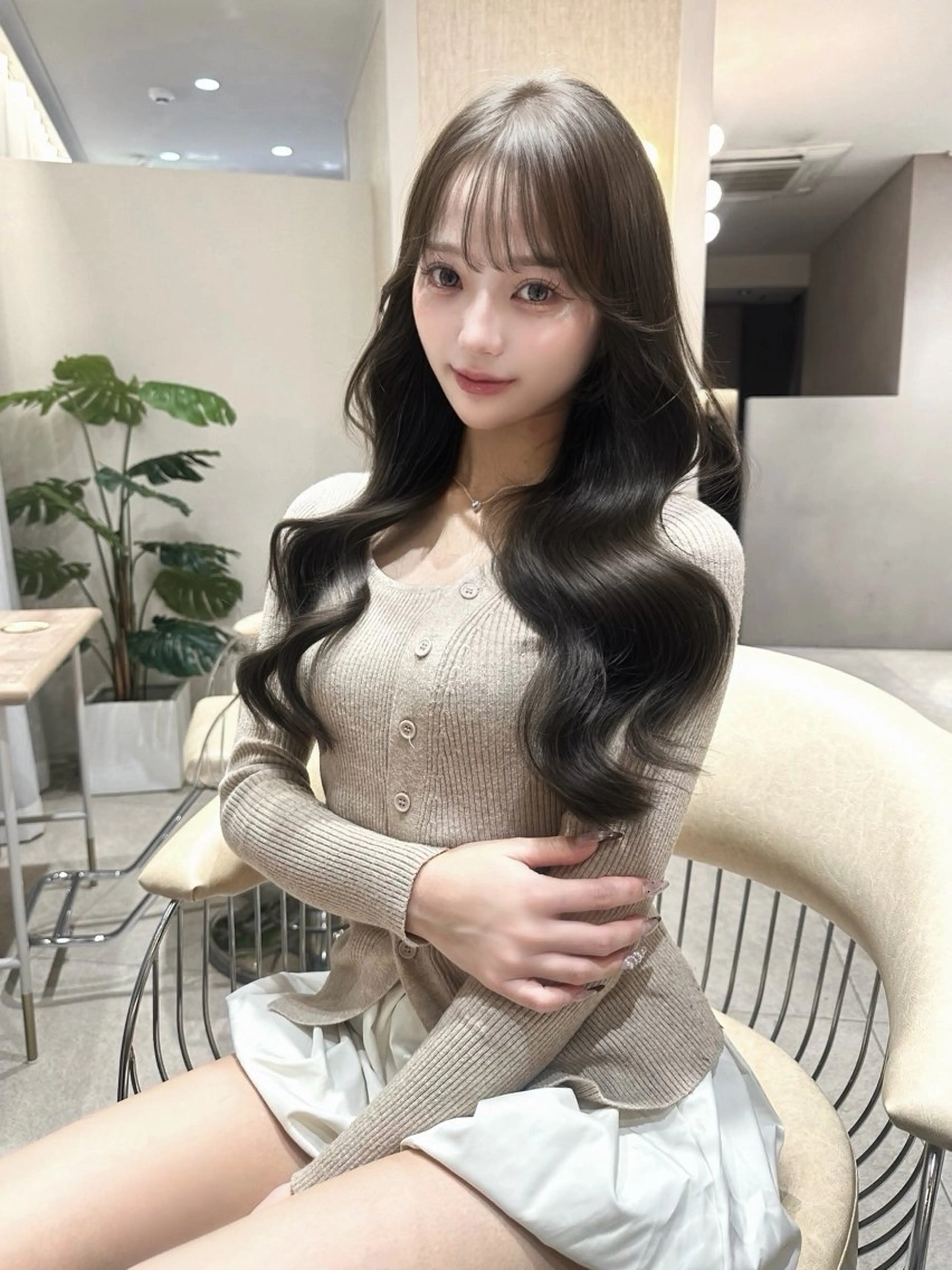 ロング カラー ♡Yoshino♡ 色っぽトレンドヘアのヘアスタイル