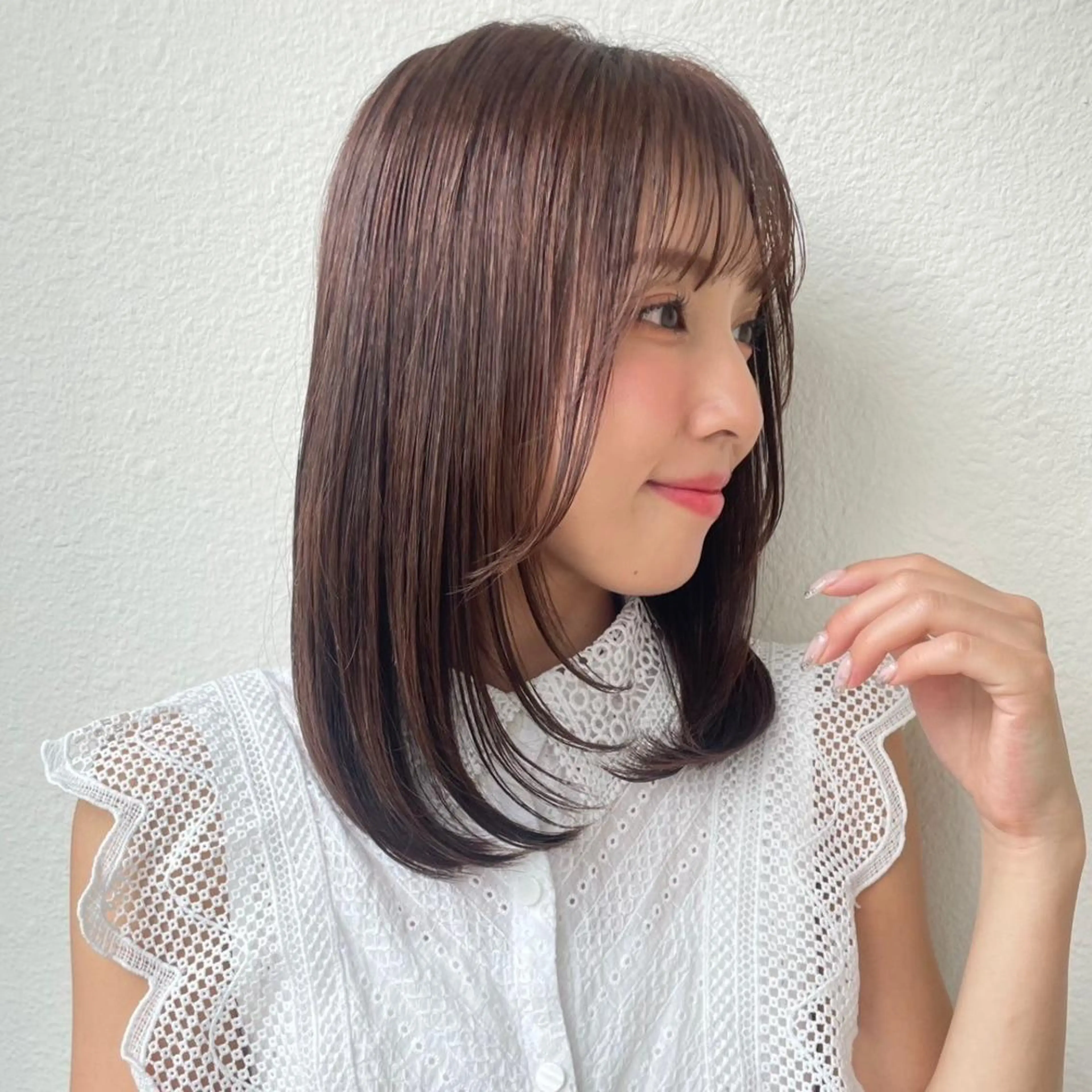 ミディアム クセ毛解決💠艶髪 縮毛矯正💠棚村竜太のヘアスタイル