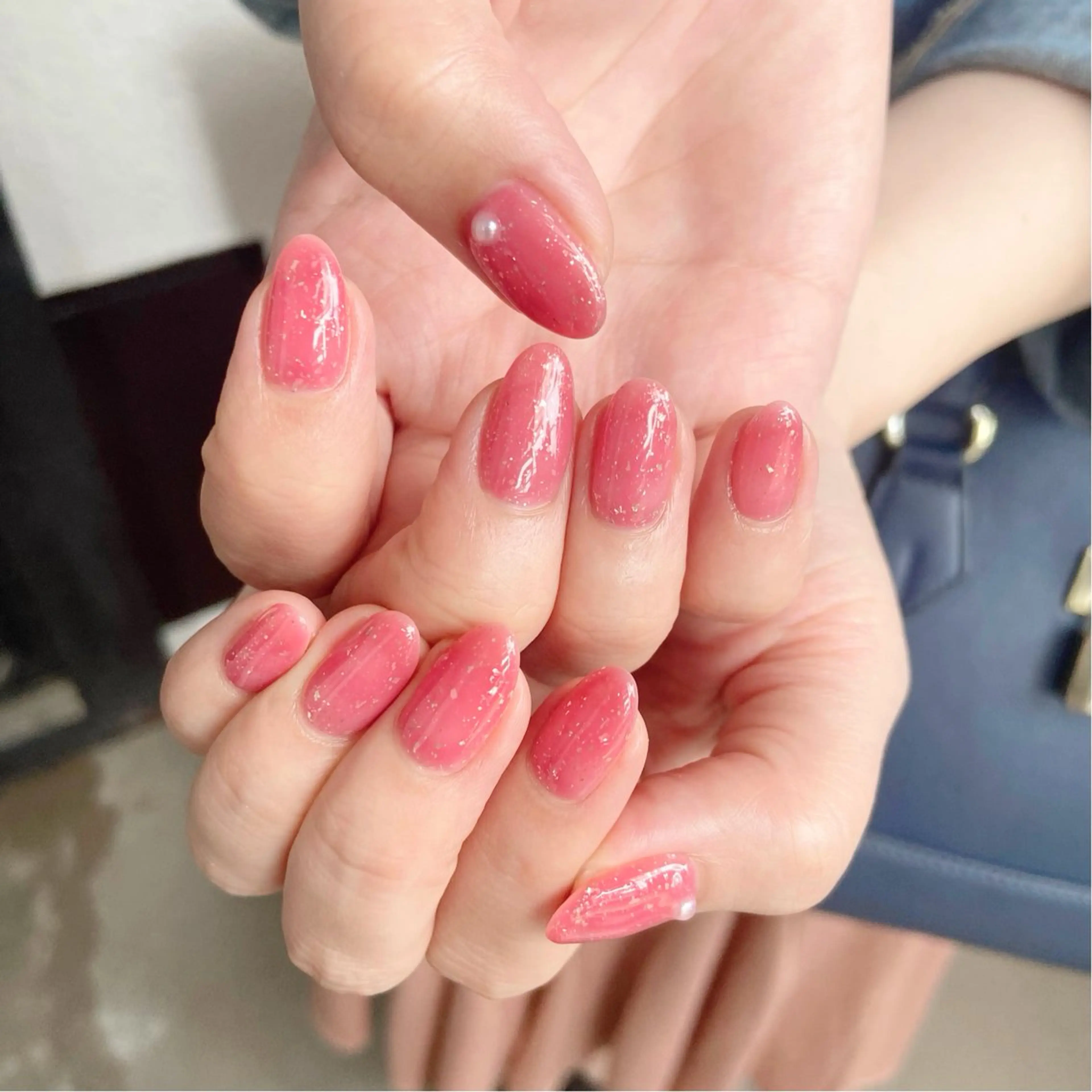 オフあり💛HANDワンカラー＋選べる1art(色混ぜ可)¥5500の写真