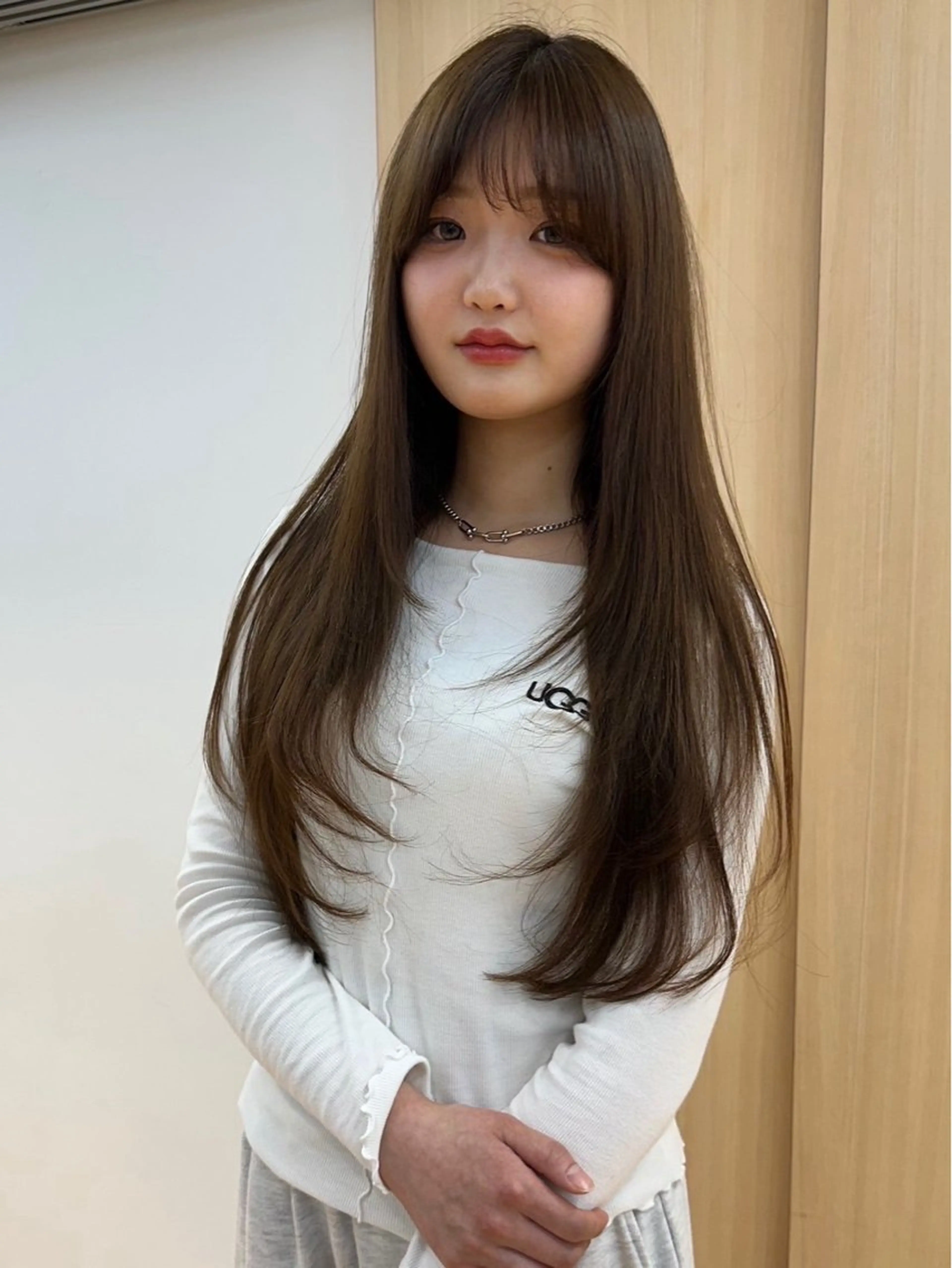 カラー 松田 望愛/透明感カラーのヘアスタイル