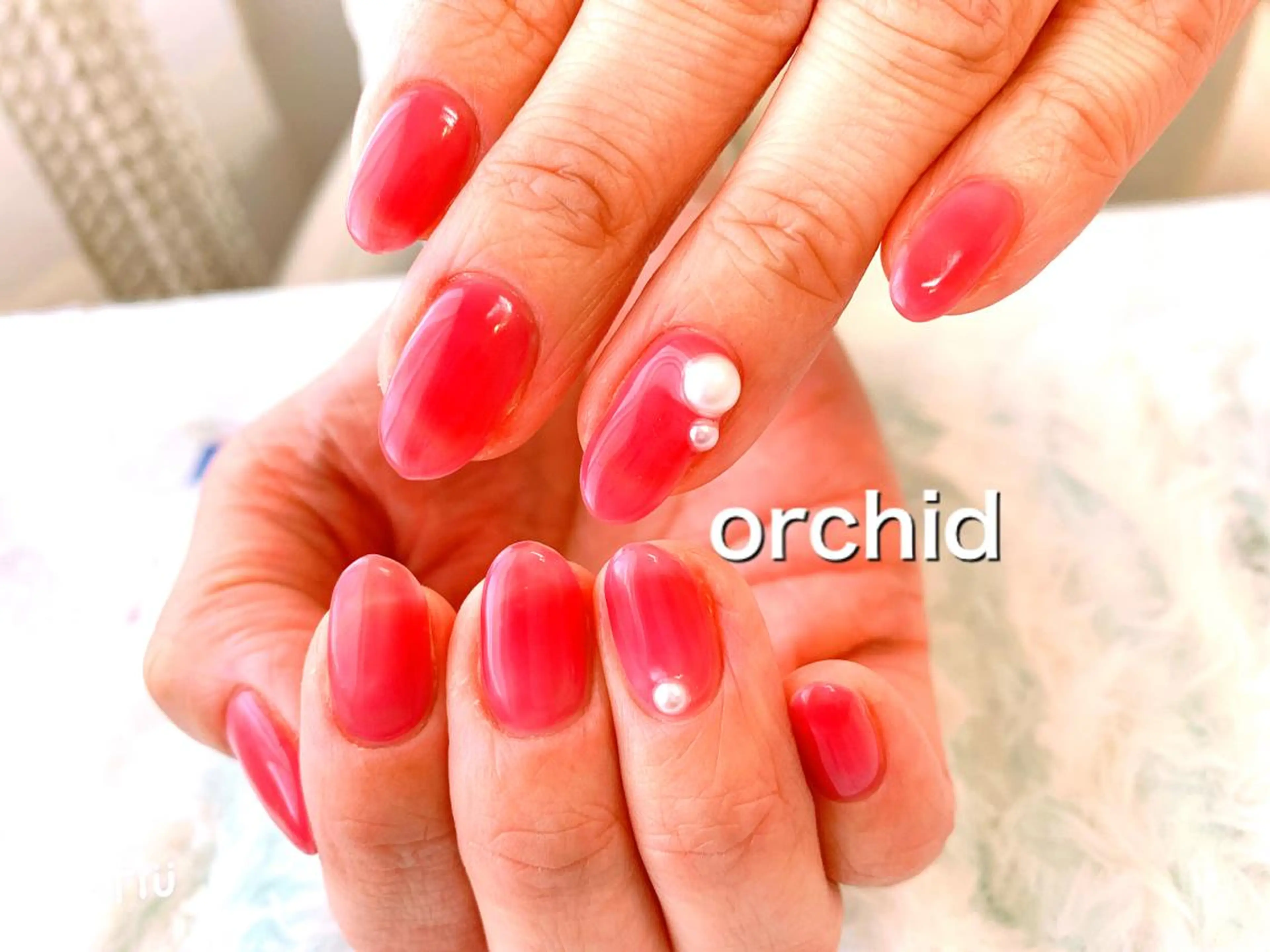 ネイル orchid ♡オーキッドのネイルデザイン