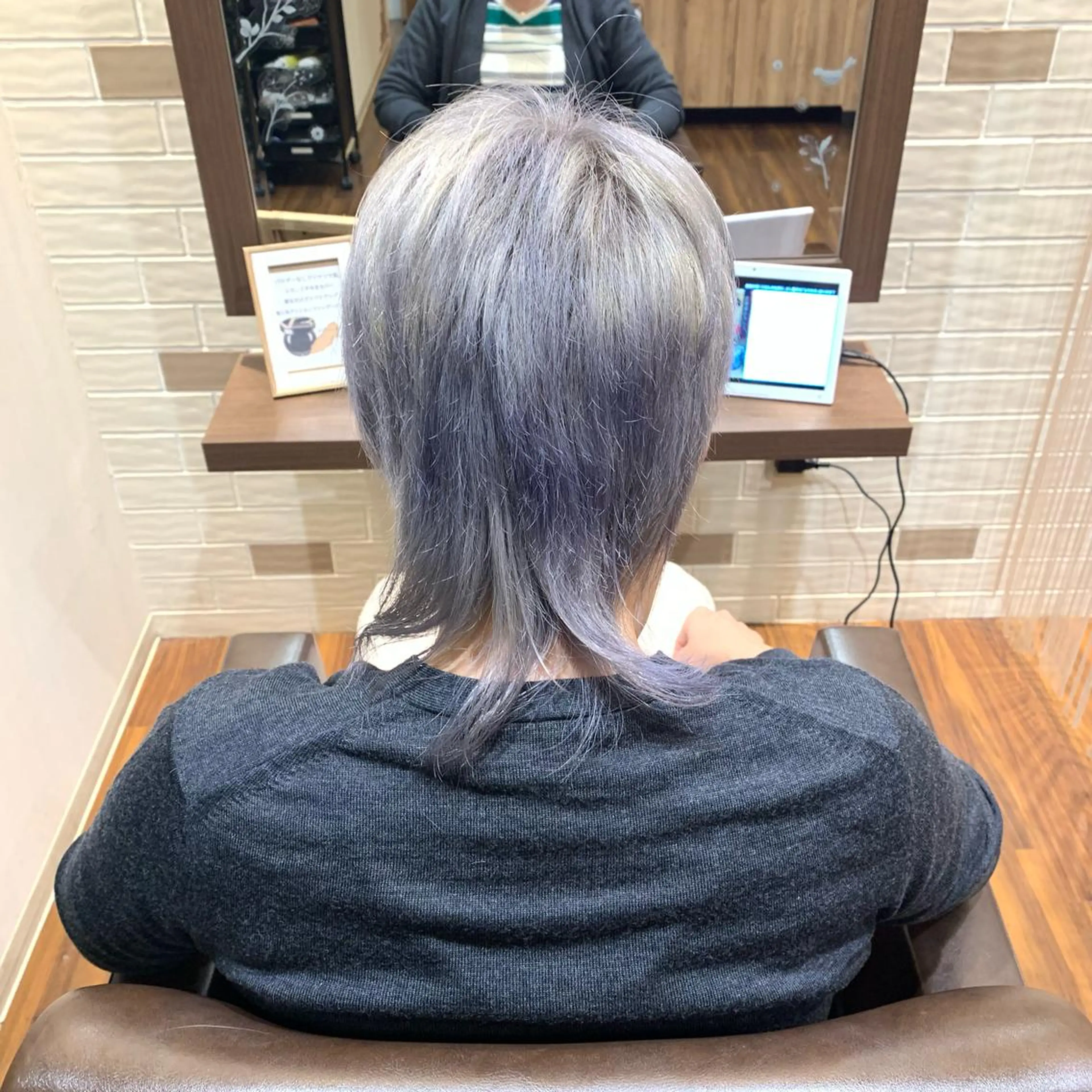 ショート カラー メンズ SOUPLE 土谷優乃のヘアスタイル