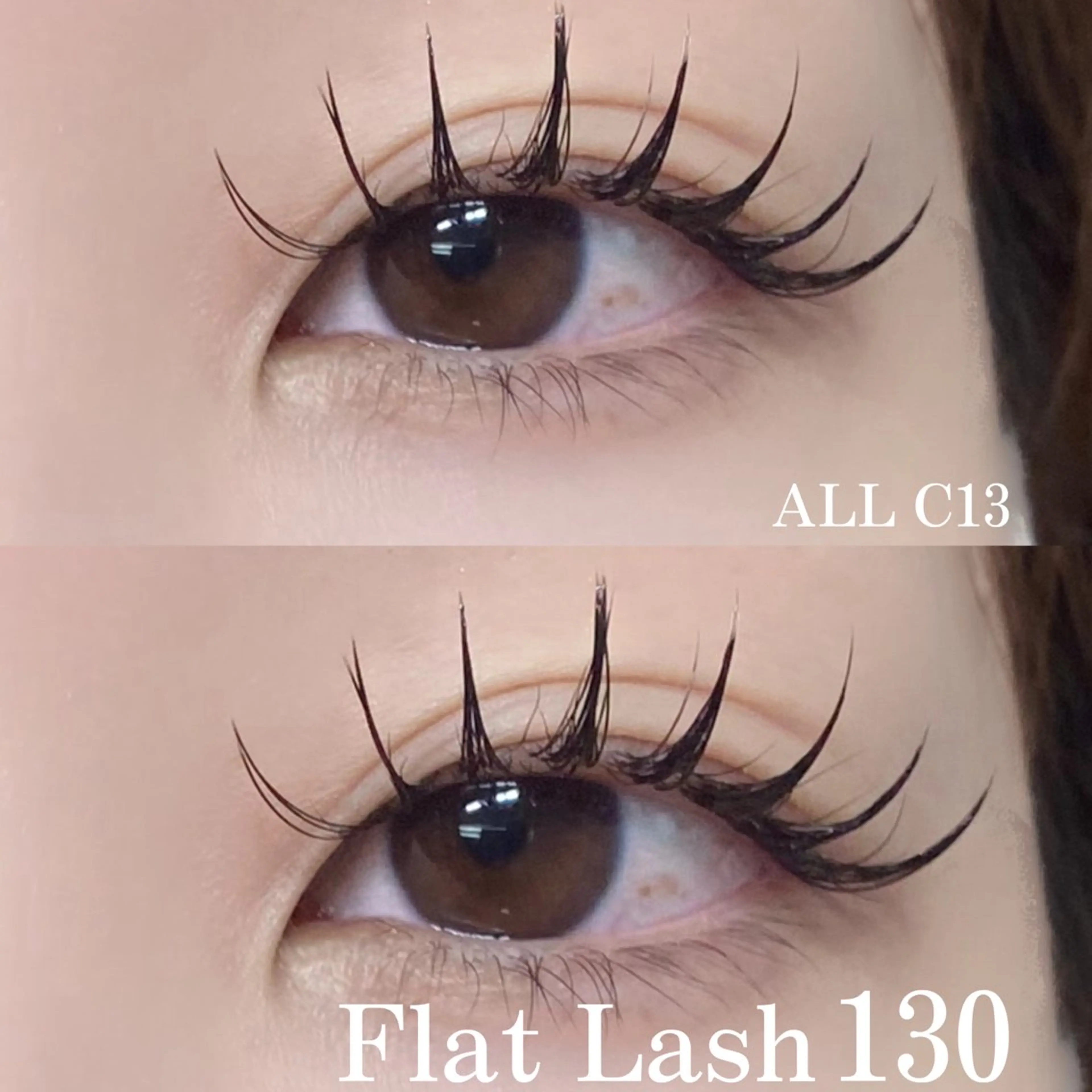 マツエク・マツパ EYELA 莉奈のマツエク・マツパデザイン