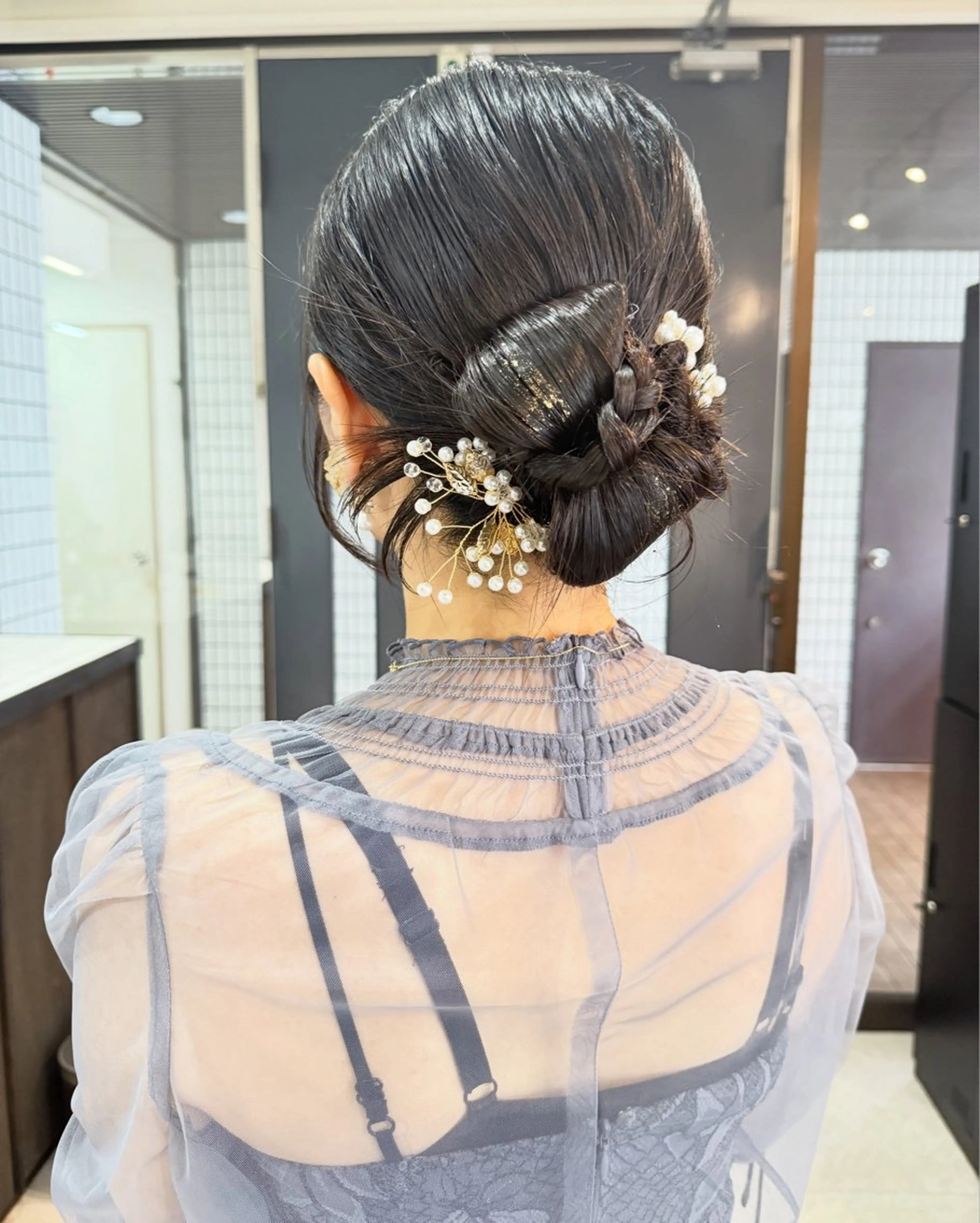 ロング ヘアアレンジ ヘアセット SHICUNEアサミ /ショート/メンズのヘアスタイル