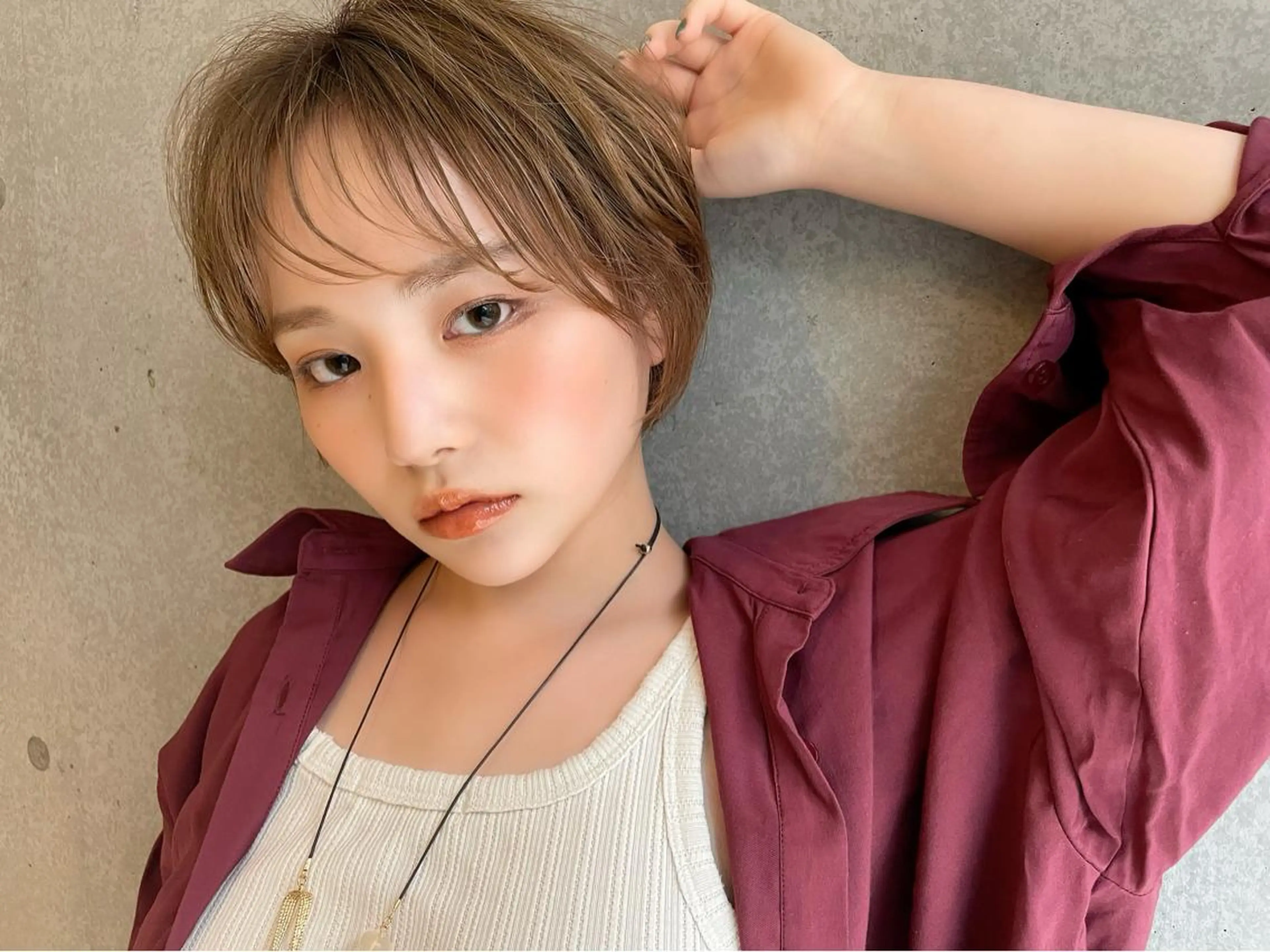 ショート 三鷹で1番ショート ボブをカットする新谷のヘアスタイル