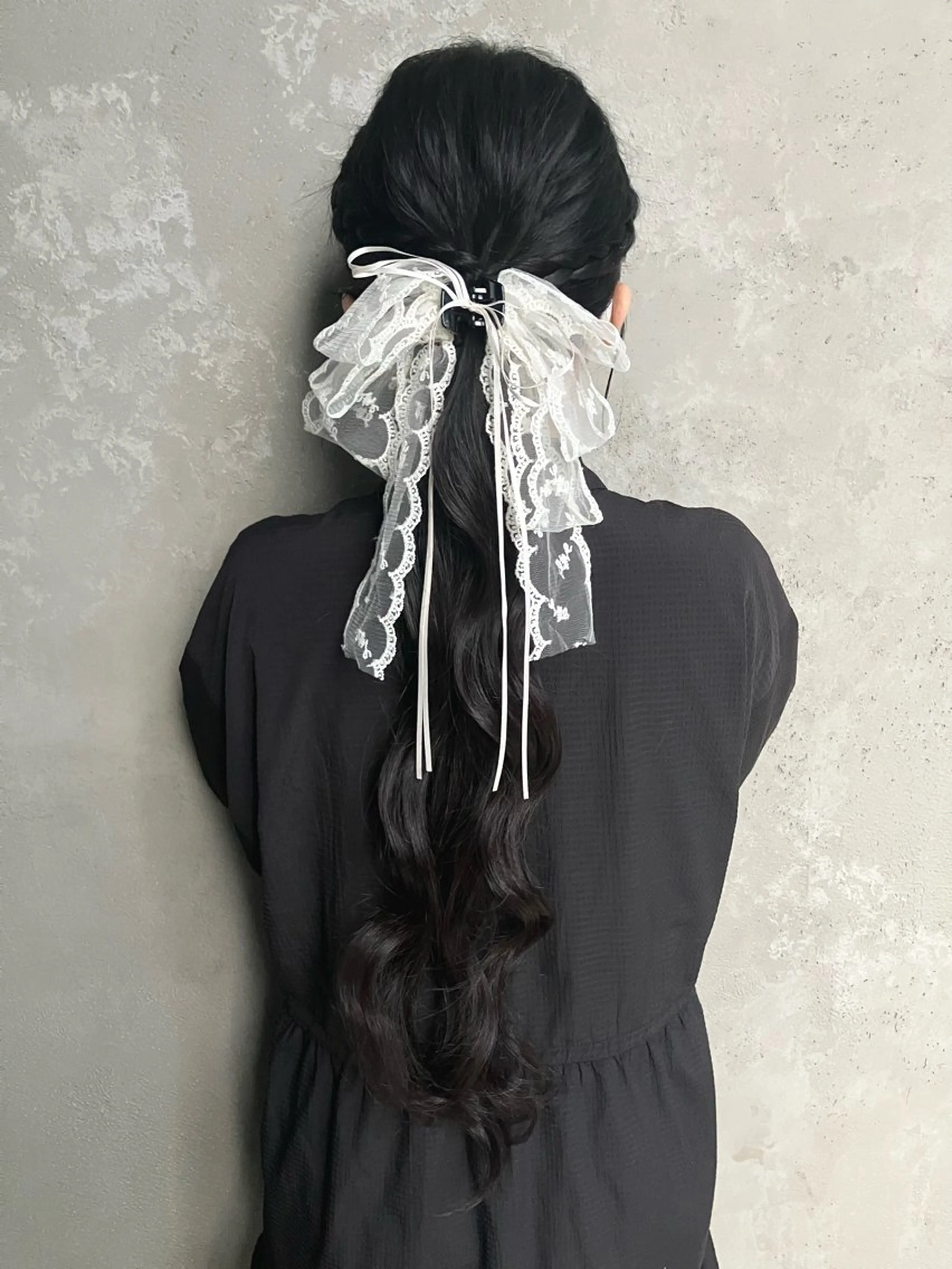 ヘアアレンジ ポニーテール カット ヘアカラー トリートメント ヘッドスパ ヘアセット 【kotona】GrandStorysalon所属・kotona 🤍miuraのヘアスタイル