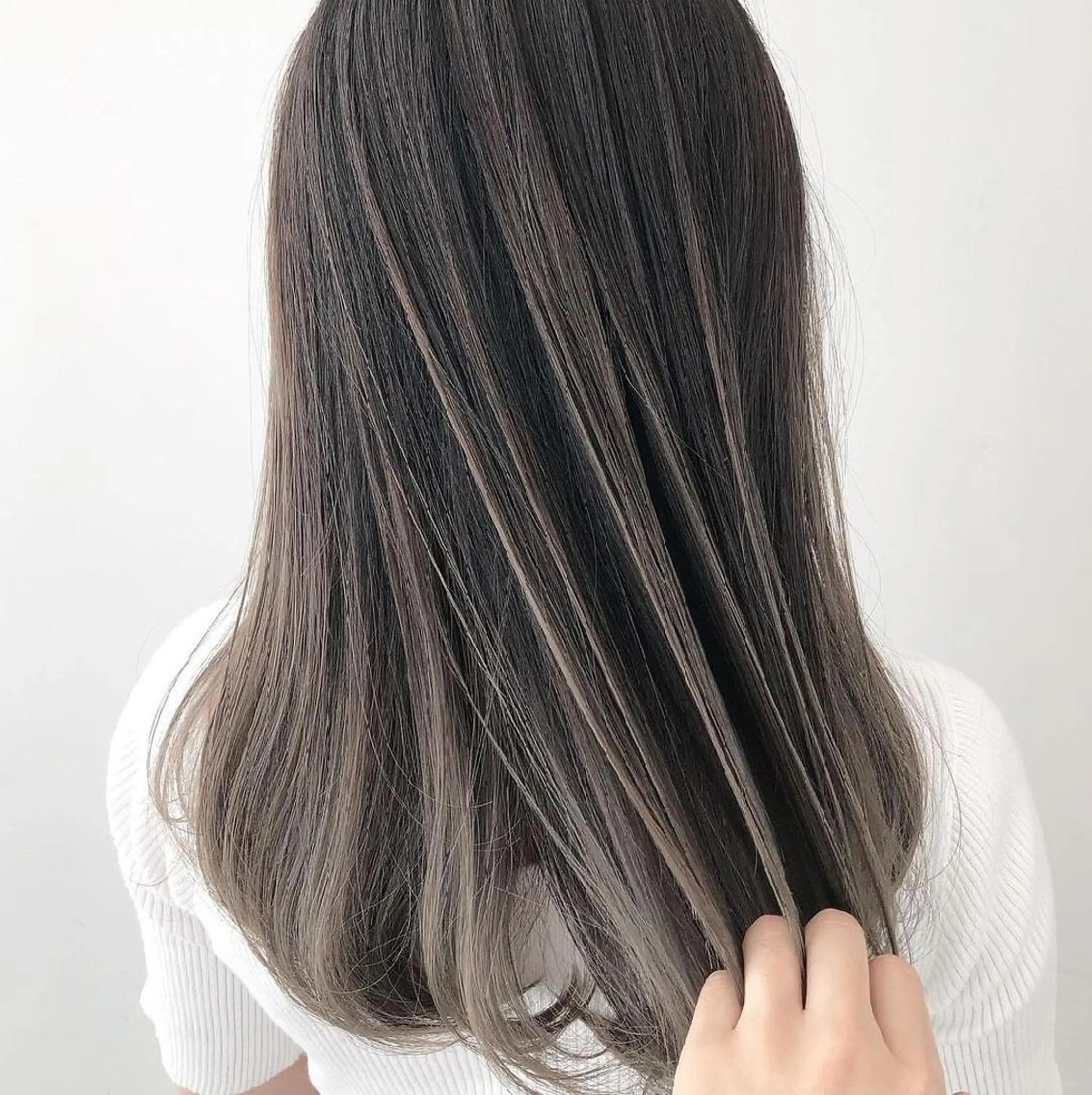 セミロング メンズ縮毛矯正✂ 髪質改善✄﻿金井雄司のヘアスタイル