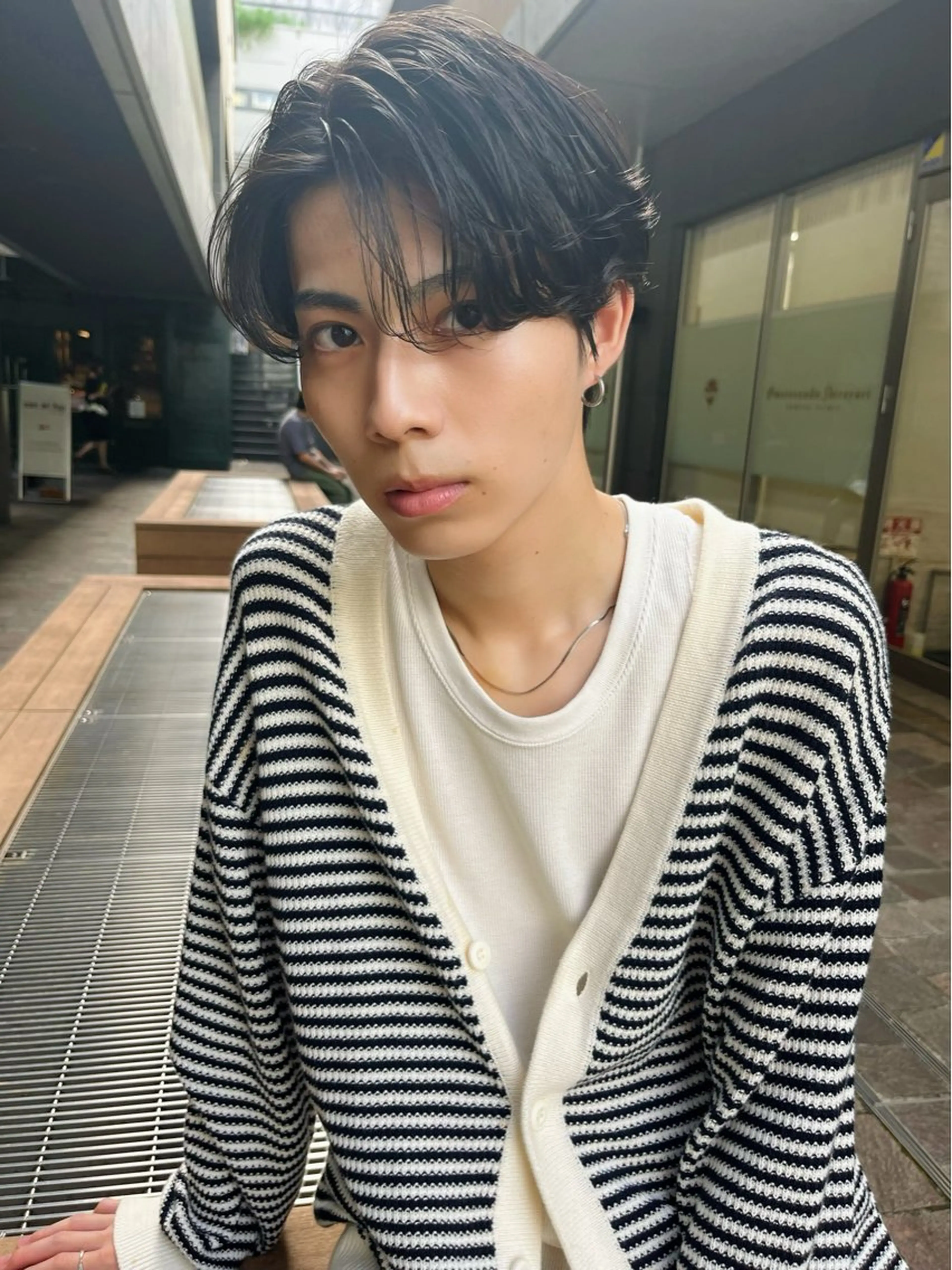 メンズ メンズ🍃ナチュラル 韓国風ヘアRENのヘアスタイル