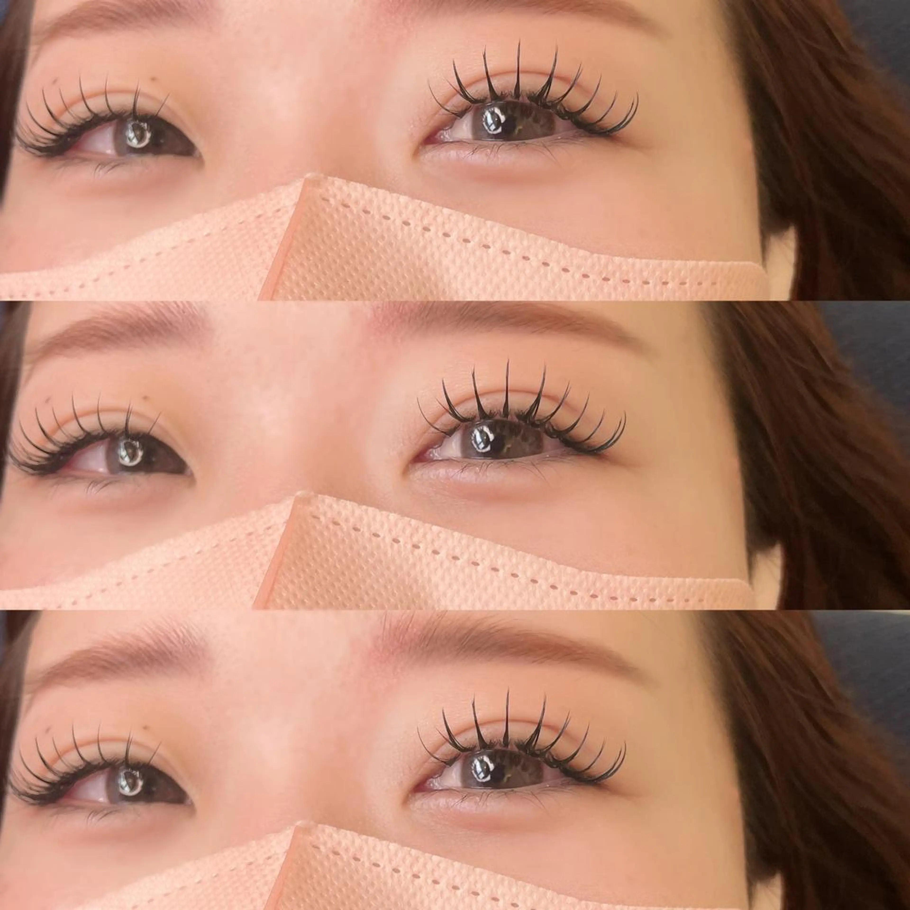 マツエク・マツパ LAUREL川崎店 ERIKO🐰束感♡のマツエク・マツパデザイン