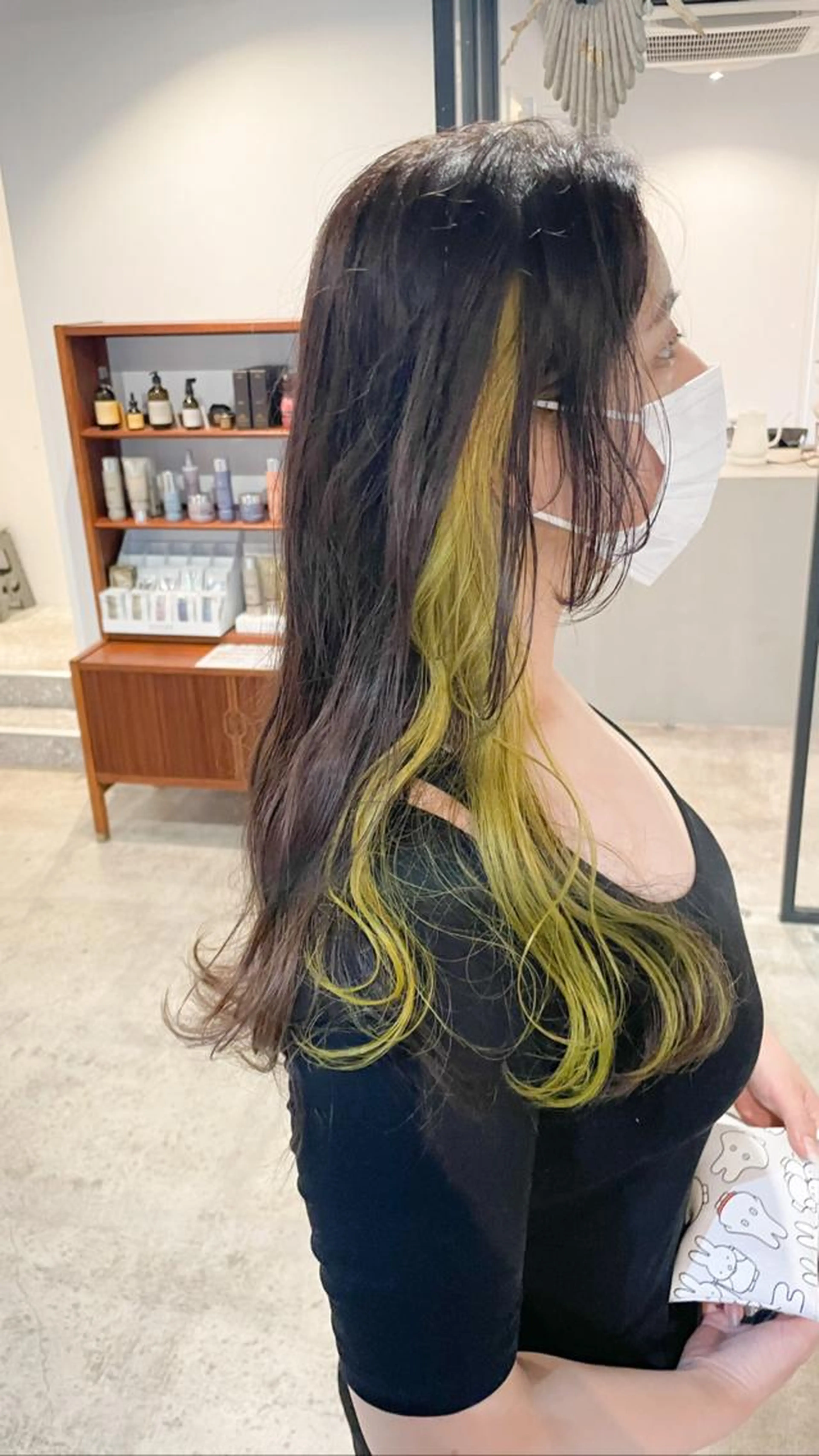 インナーカラー/イヤリングカラー【全体カラー込み】の写真