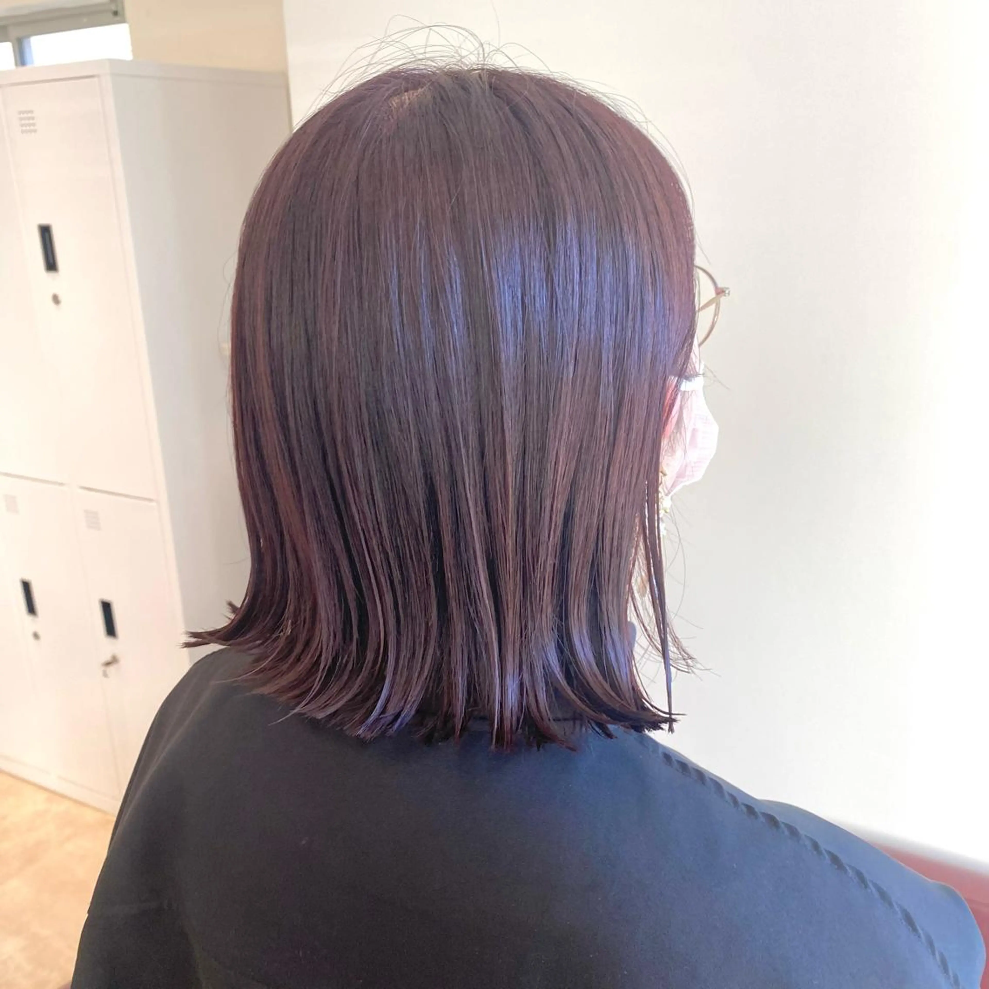 ショート カット ヘアカラー トリートメント 吉原 みえのヘアスタイル