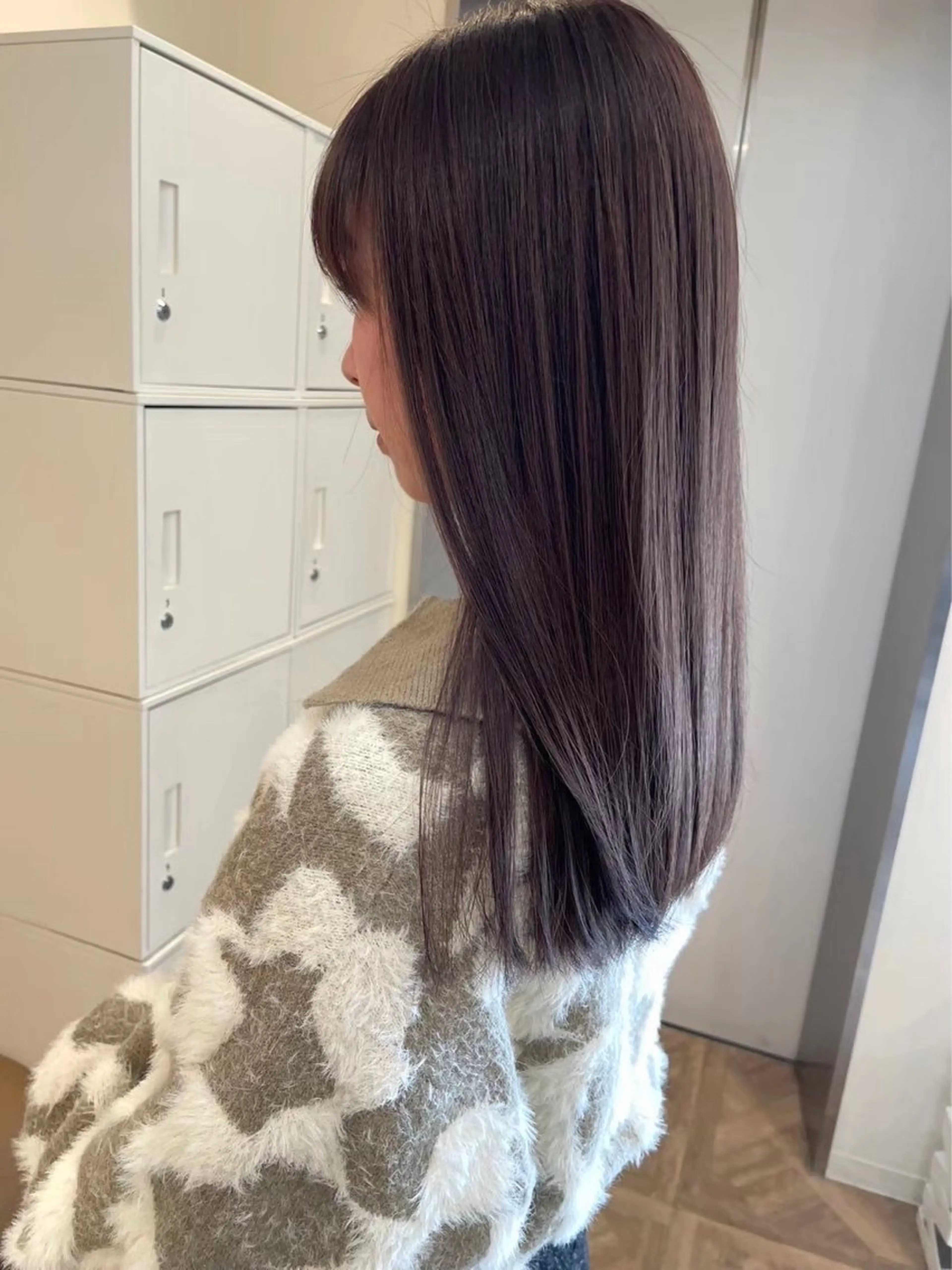 セミロング LUVISM ボブ りきカットモデル募集のヘアスタイル