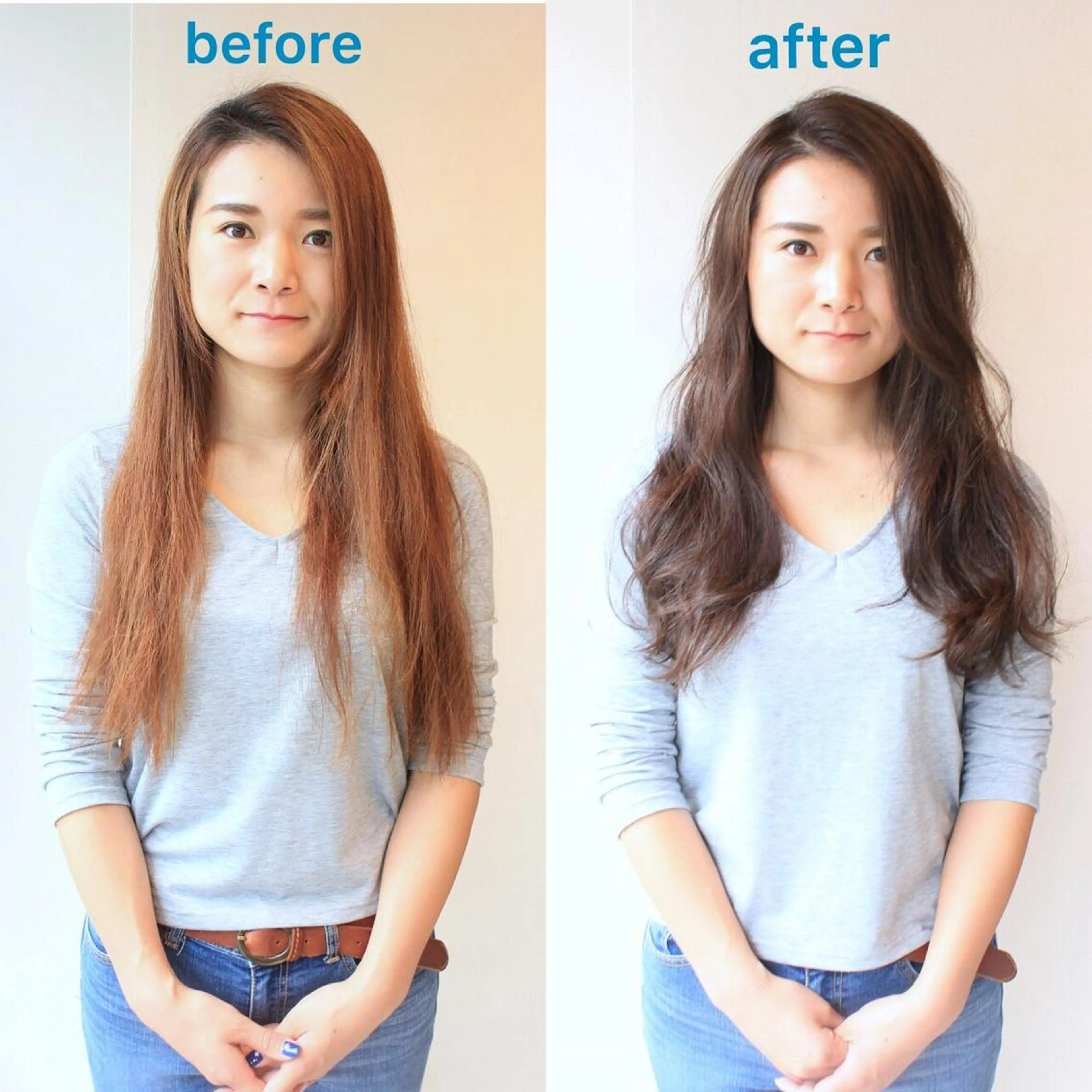 ロング 河野 薫のヘアスタイル