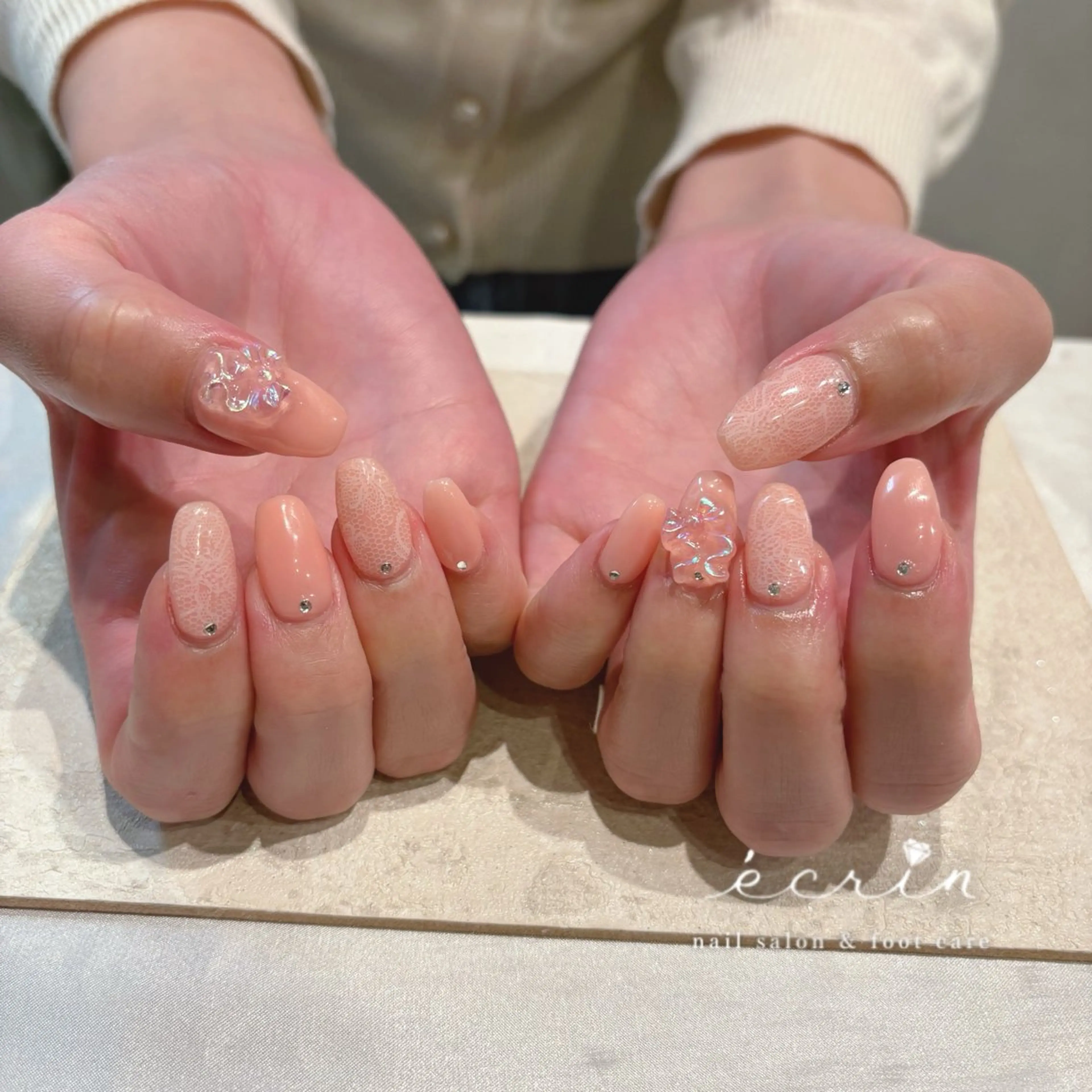 ネイル ecrin エクラン Haruka🌼のネイルデザイン