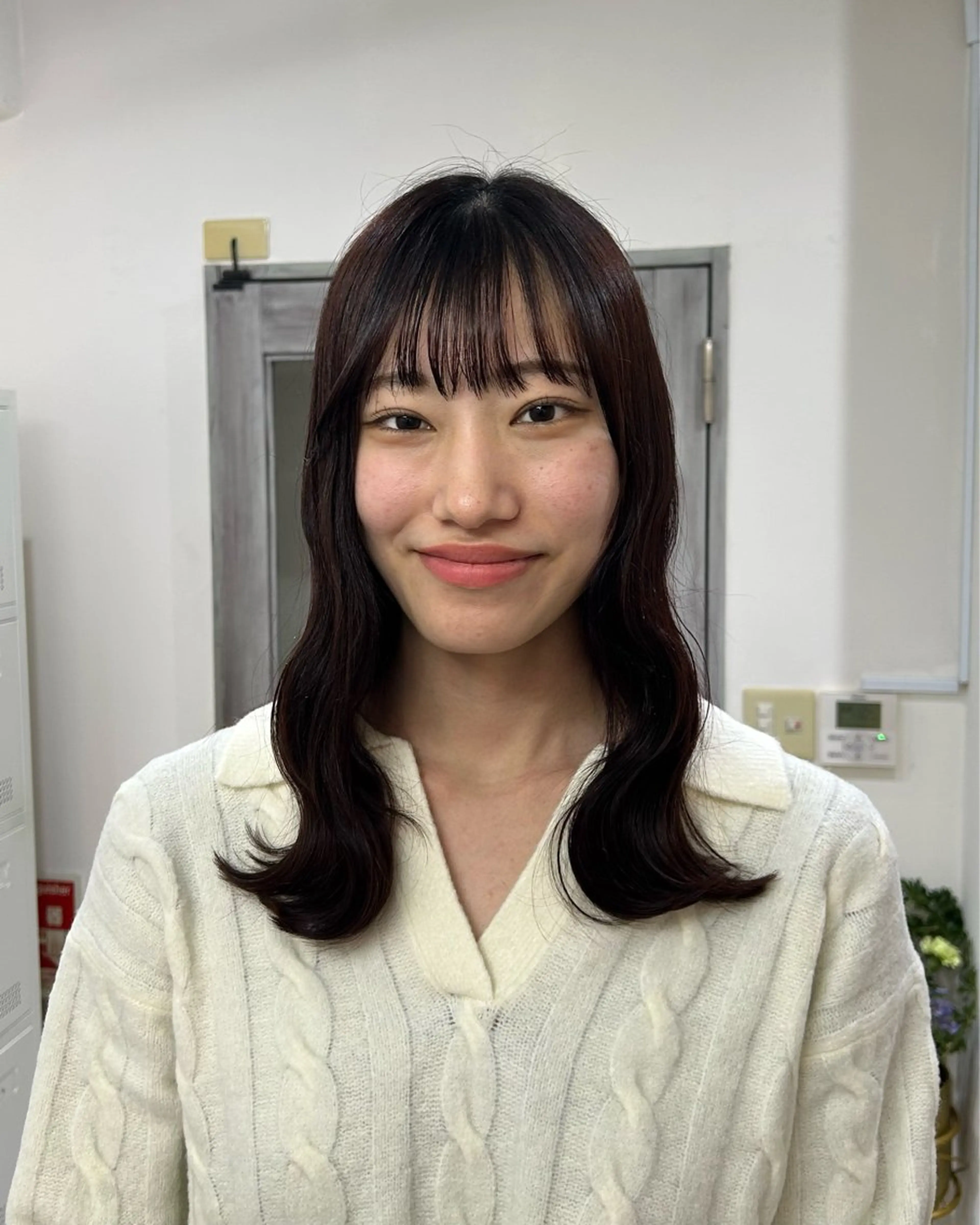 セミロング 寺川留以 /カットモデル募集中のヘアスタイル