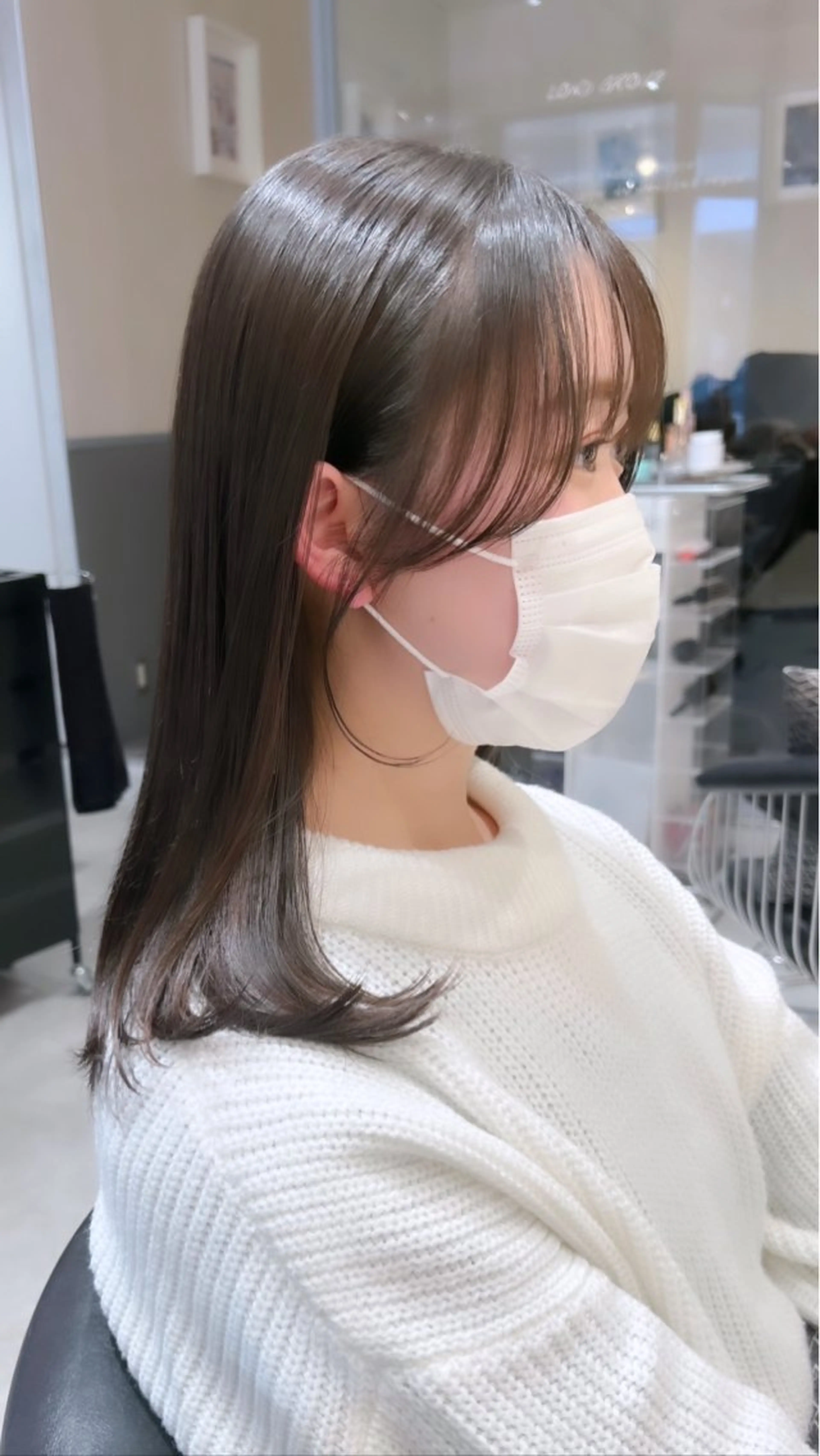 ミディアム レイヤー/ボブ 高嶋 優のヘアスタイル