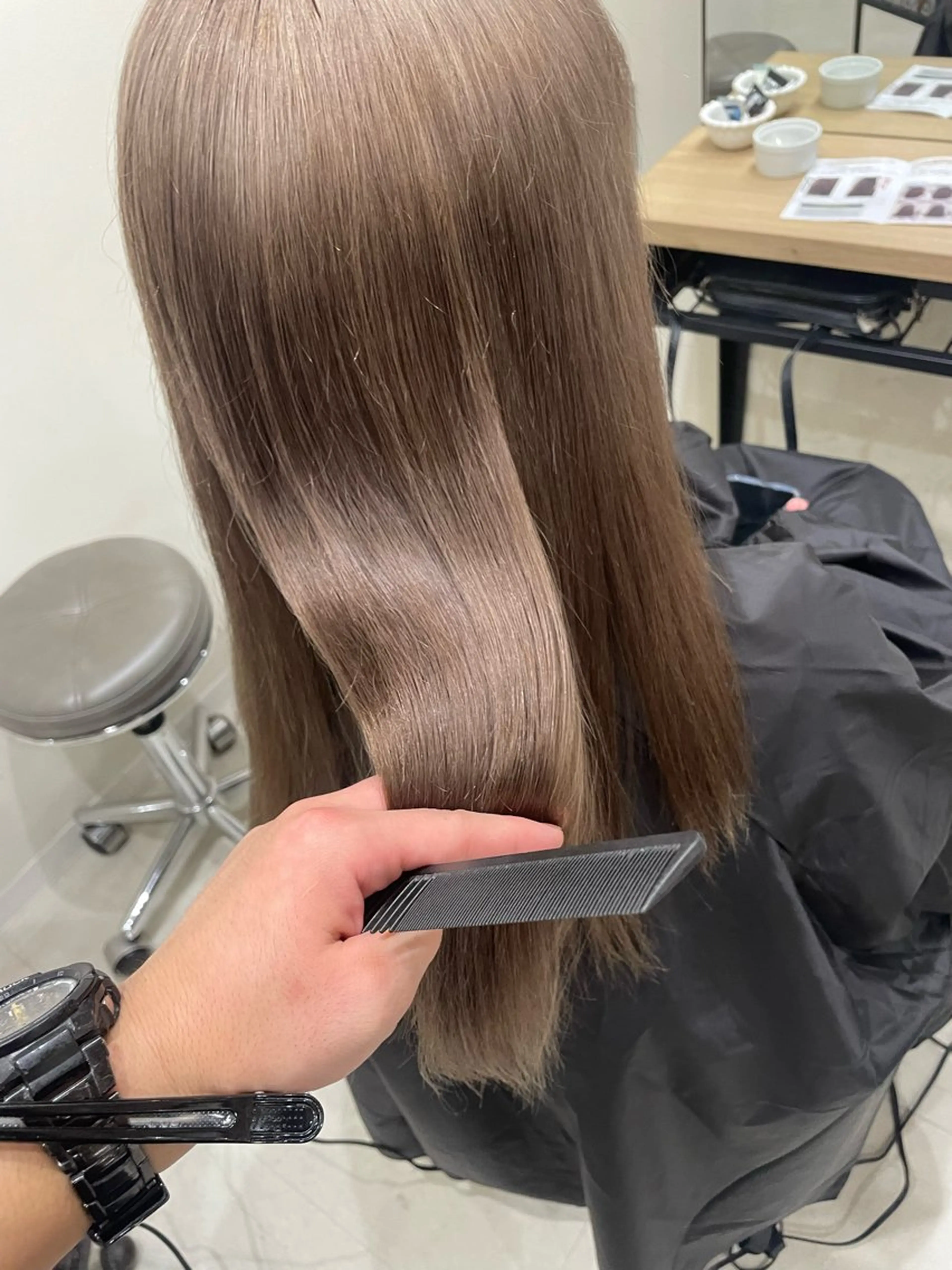 セミロング 北千住10分 肥高　壮汰のヘアスタイル