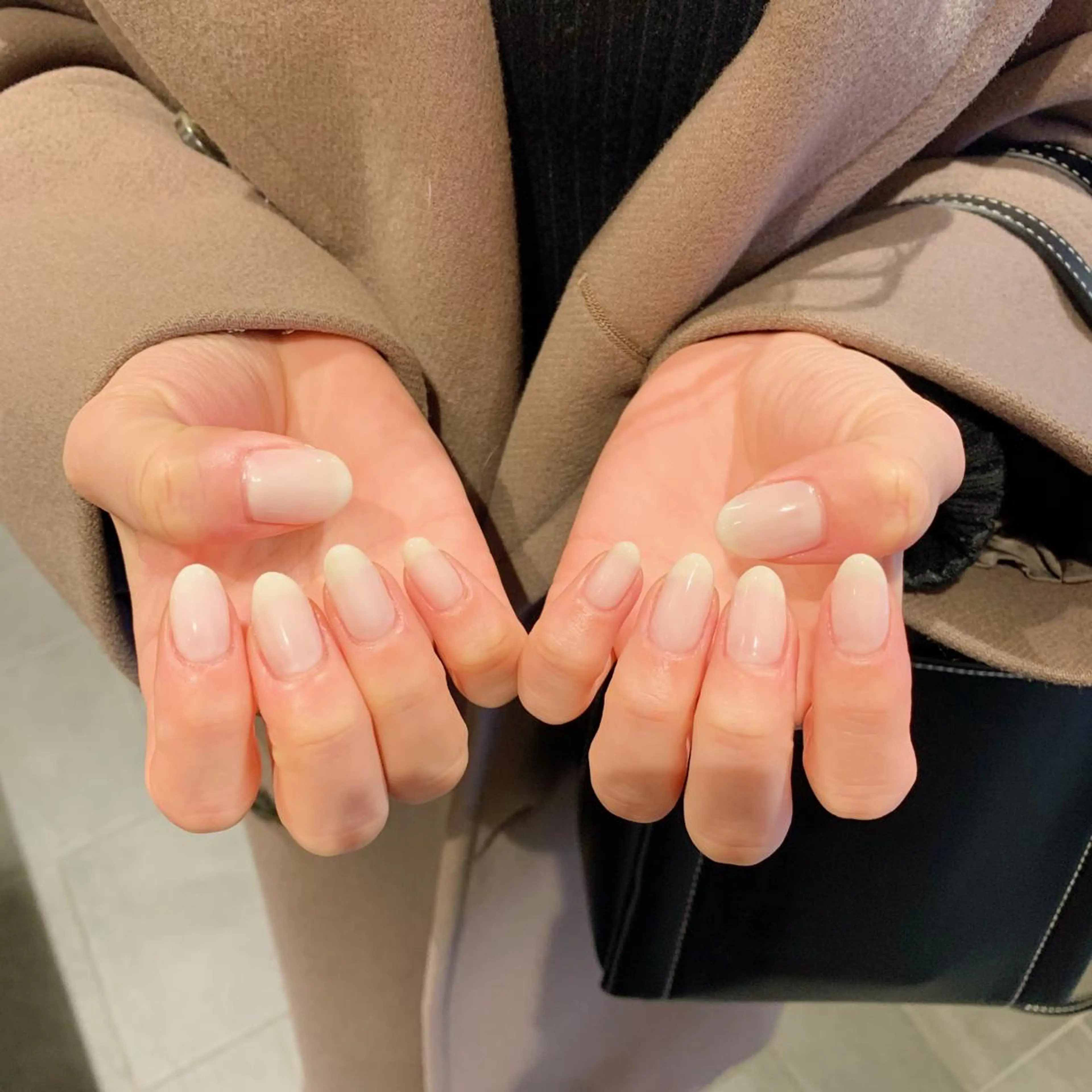 ネイル ジェルネイル ワンカラーネイル パラジェル 鈴木 里奈のネイルデザイン