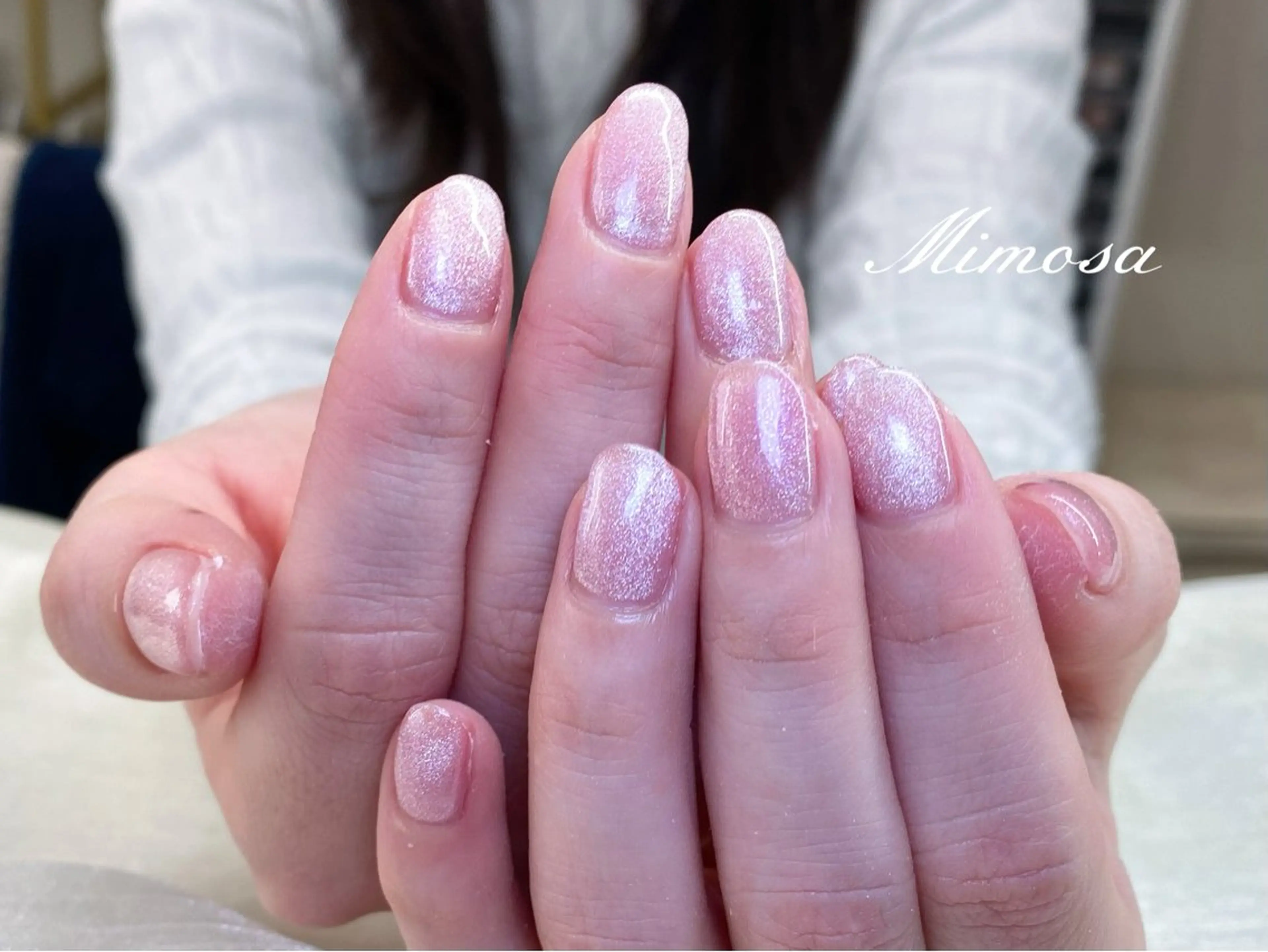 ネイル ハンドネイル 💛Mimosa💛 吉祥寺のネイルデザイン