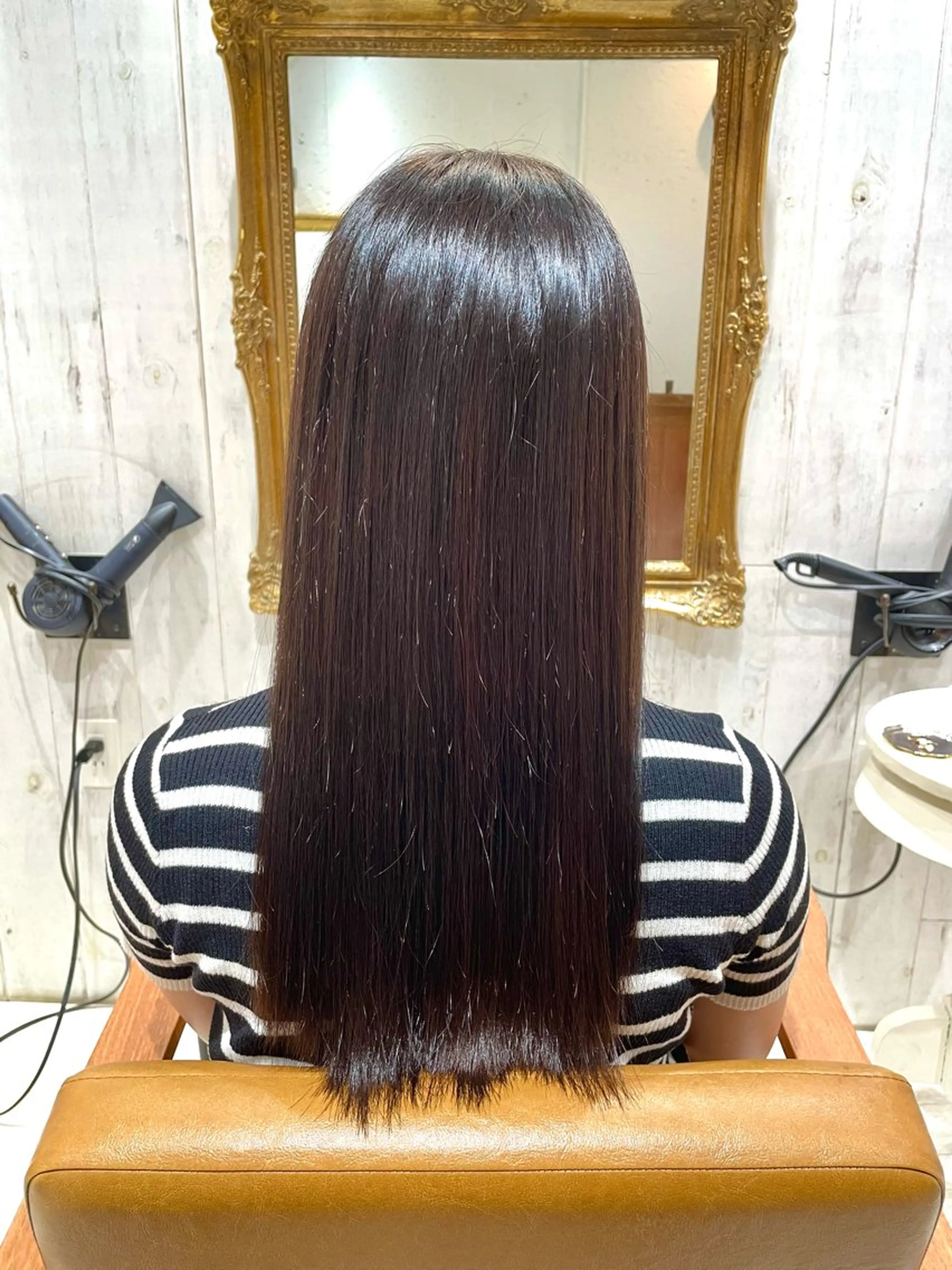 ロング re view 横山瑞稀のヘアスタイル