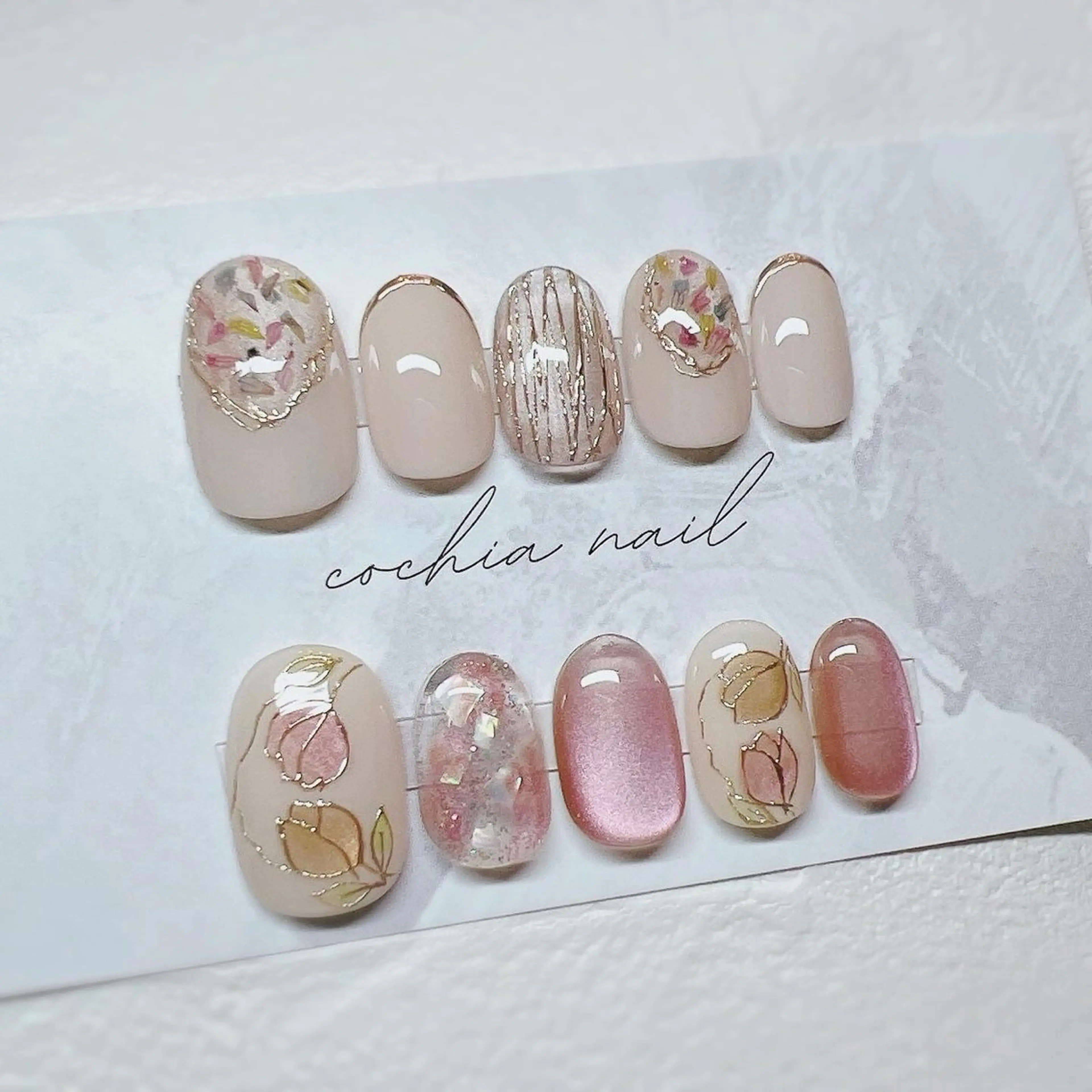 ネイル ハンドネイル ☆Cochia nail☆のネイルデザイン