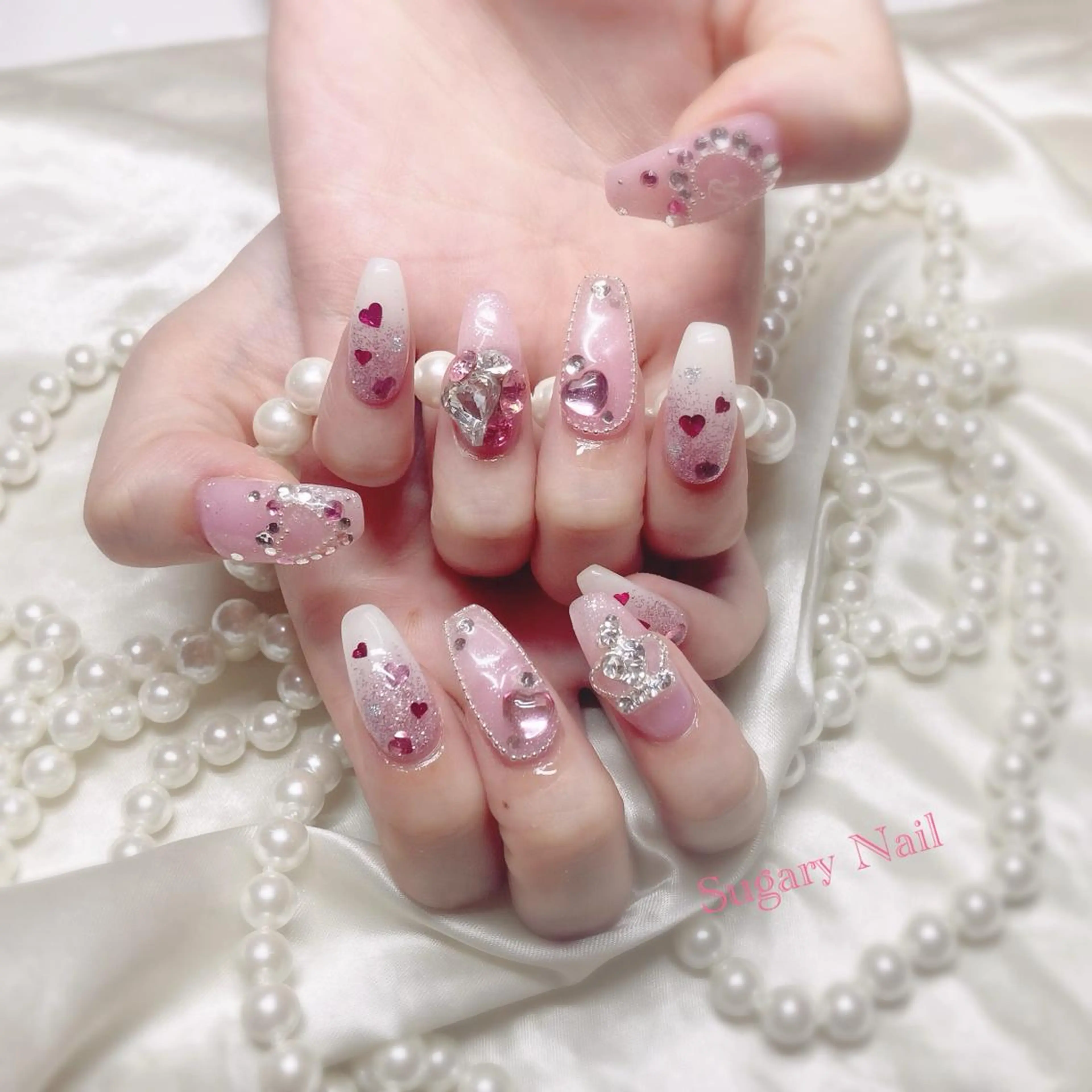 ネイル ハンドネイル SugaryNail Rinaのネイルデザイン