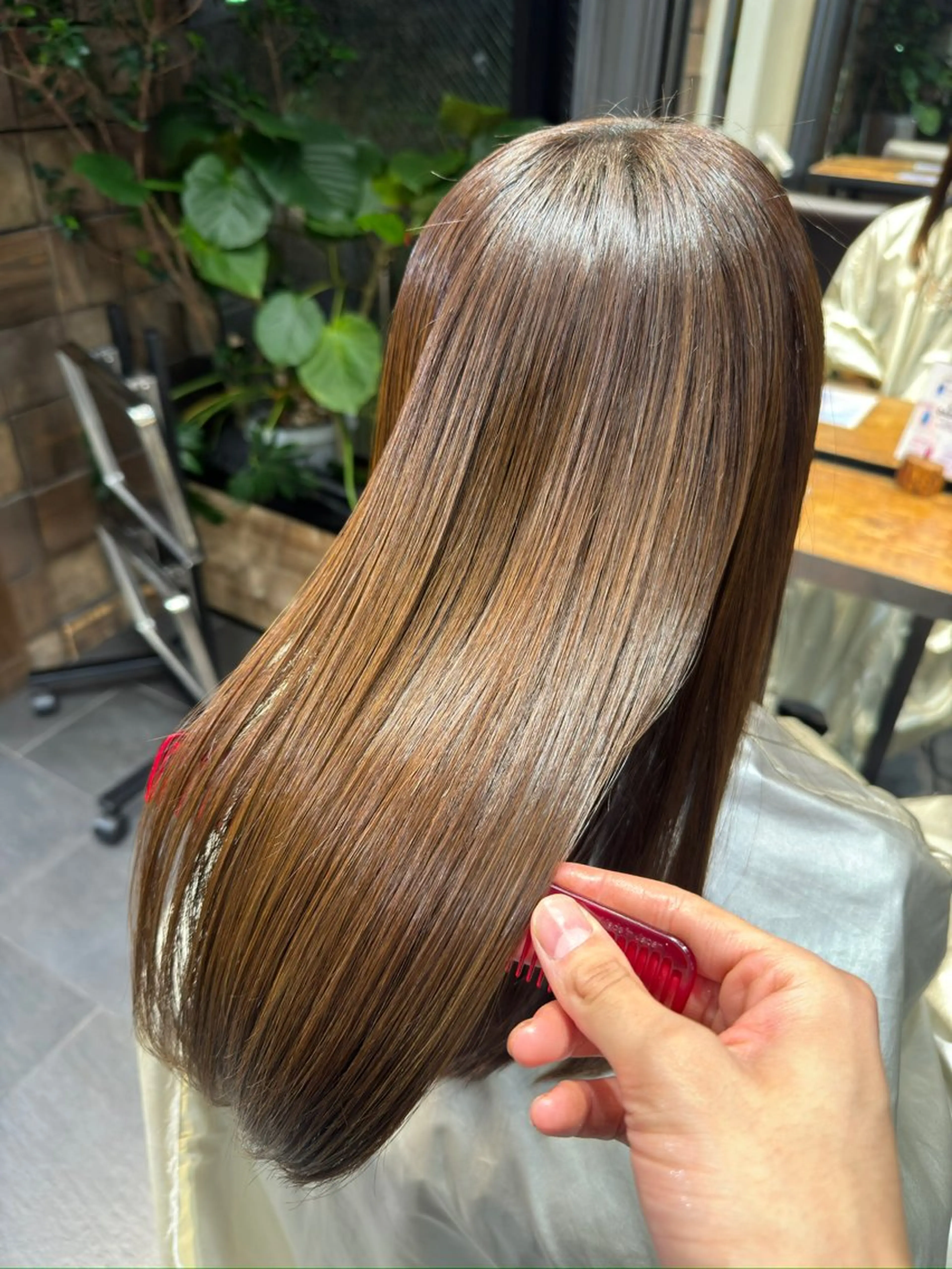 ロング MINX似合わせボブ 髪質改善/岩城槙乃介のヘアスタイル