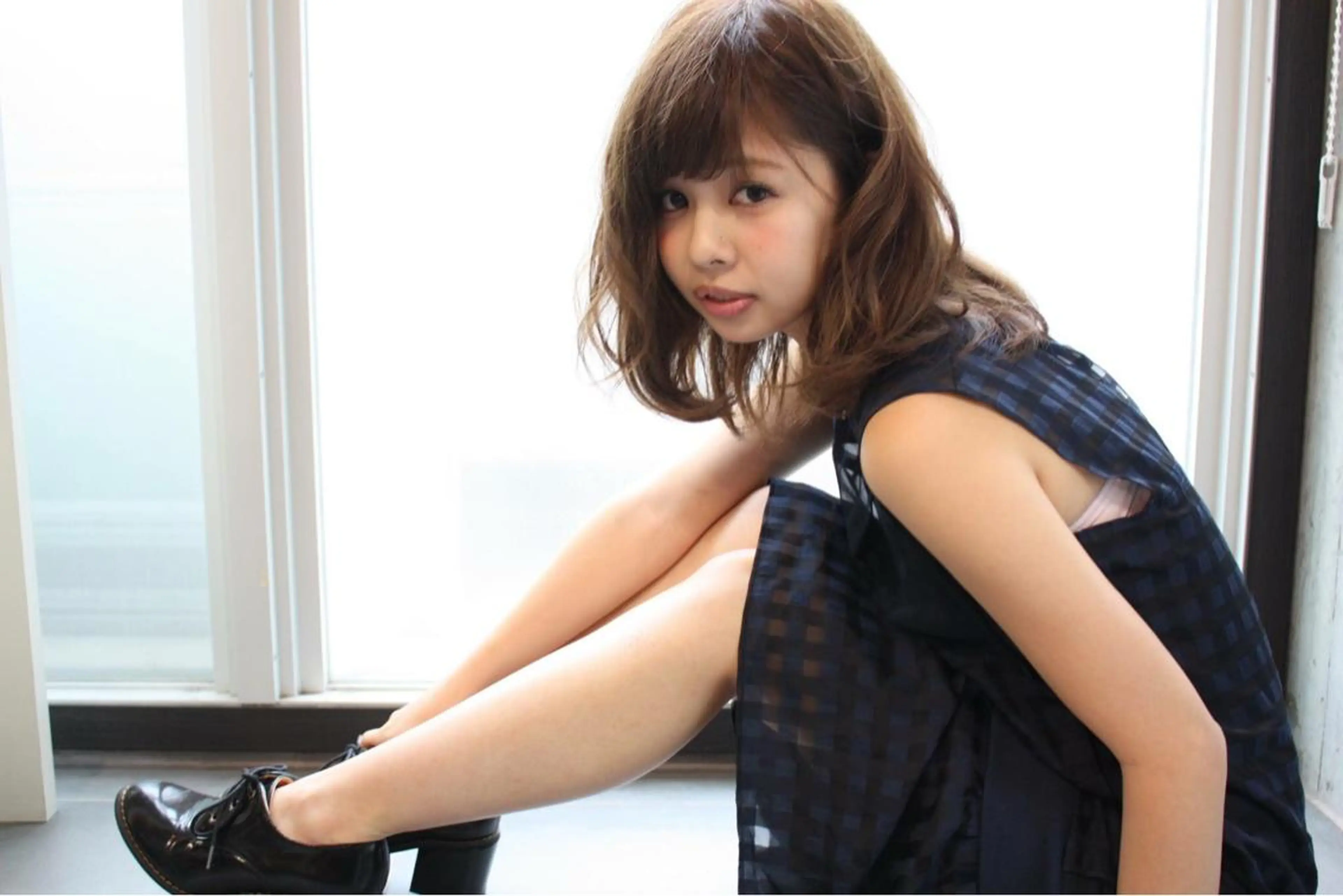 ショート ミディアム セミロング カラー パーマ 美容室tuuli 大名店所属・tuuli トゥーリのヘアスタイル