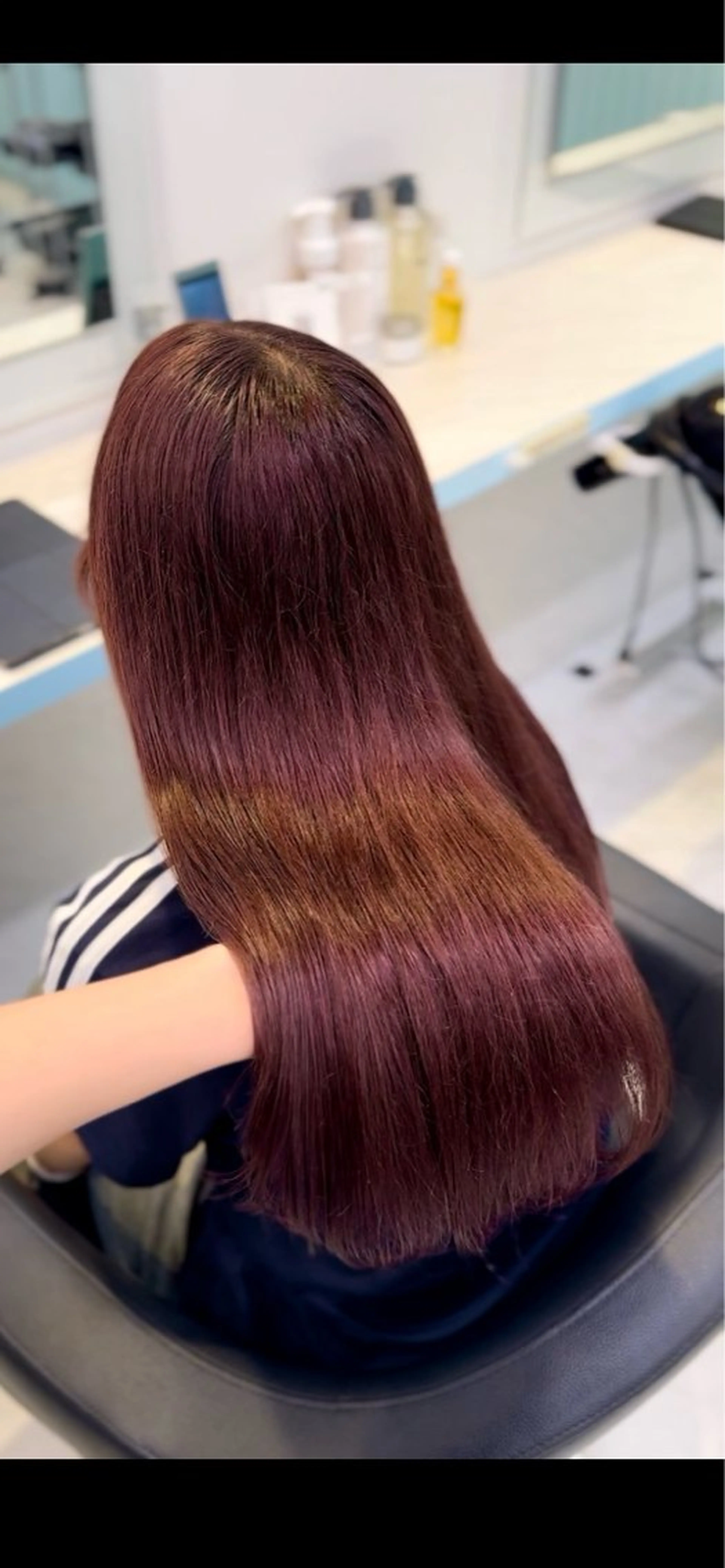 カラー 🇰🇷韓流暖色ヘア 🍒saaya🍒のヘアスタイル