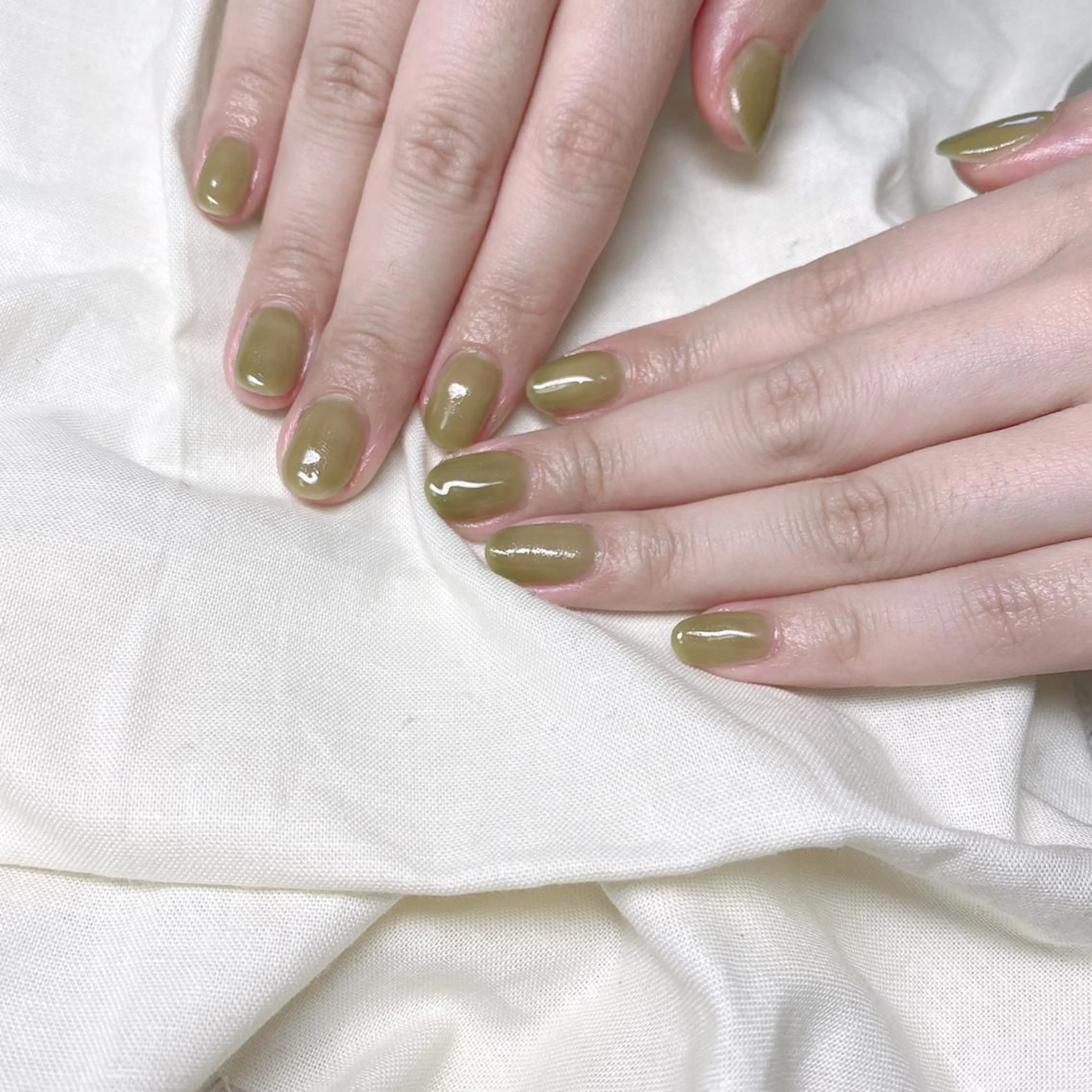 ネイル ピスタチオネイル 【育児休暇中】今中 沙季のネイルデザイン